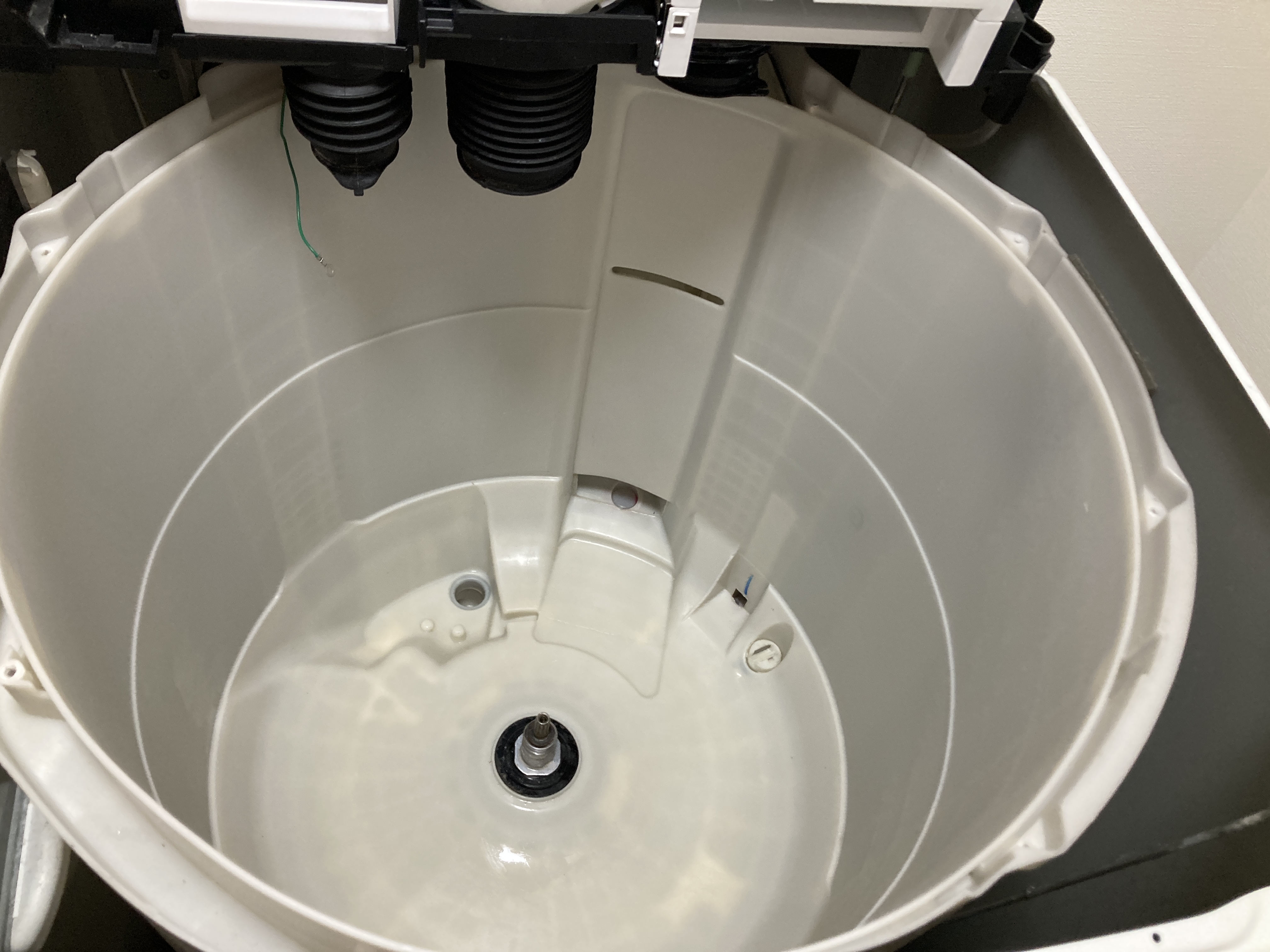 京都府京都市南区吉祥院石原町の洗濯機分解クリーニングの作業後2