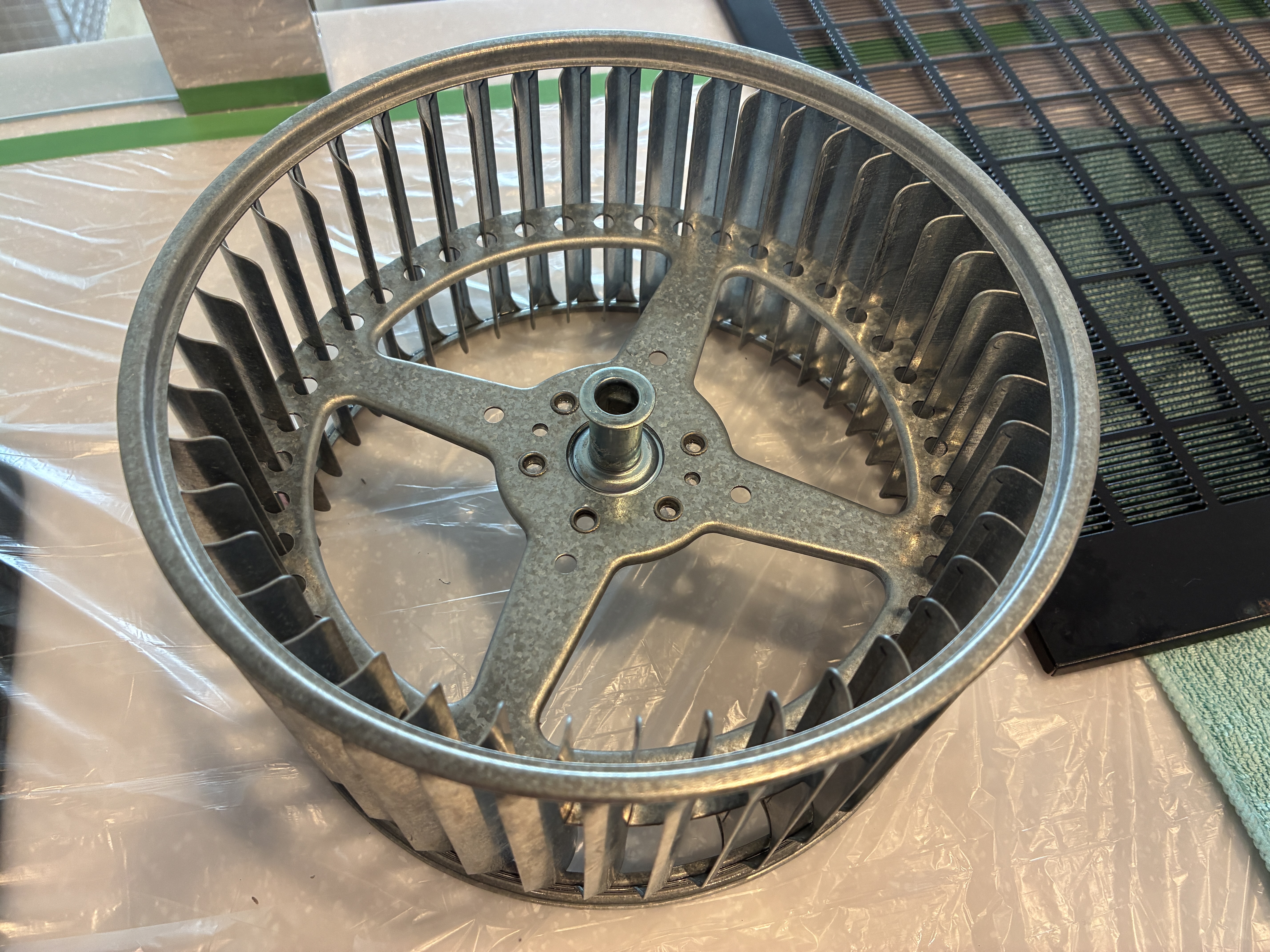 茨城県守谷市のレンジフードクリーニングの作業後2