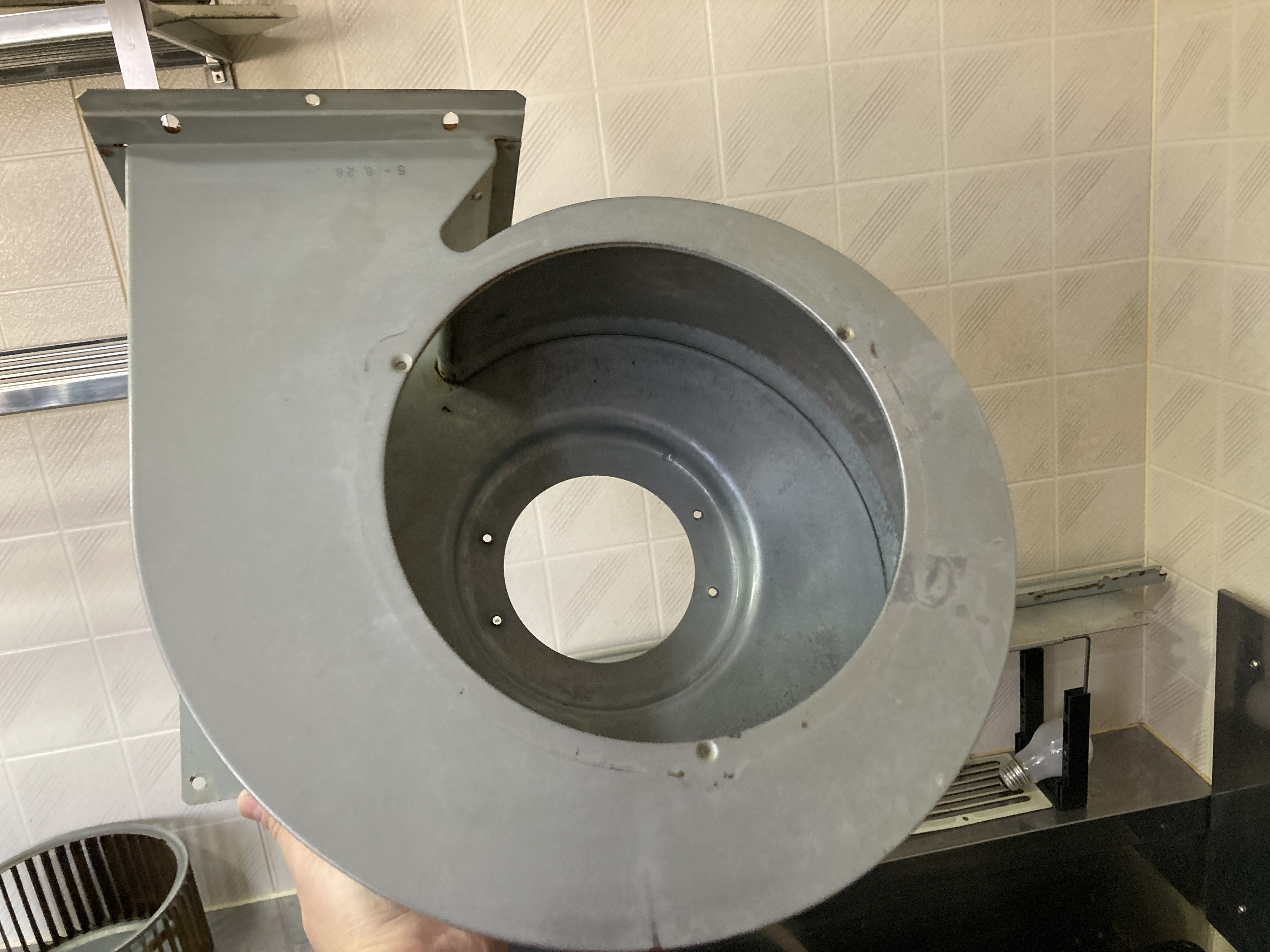 京都府京都市西京区下津林楠町のレンジフードクリーニングの作業後2