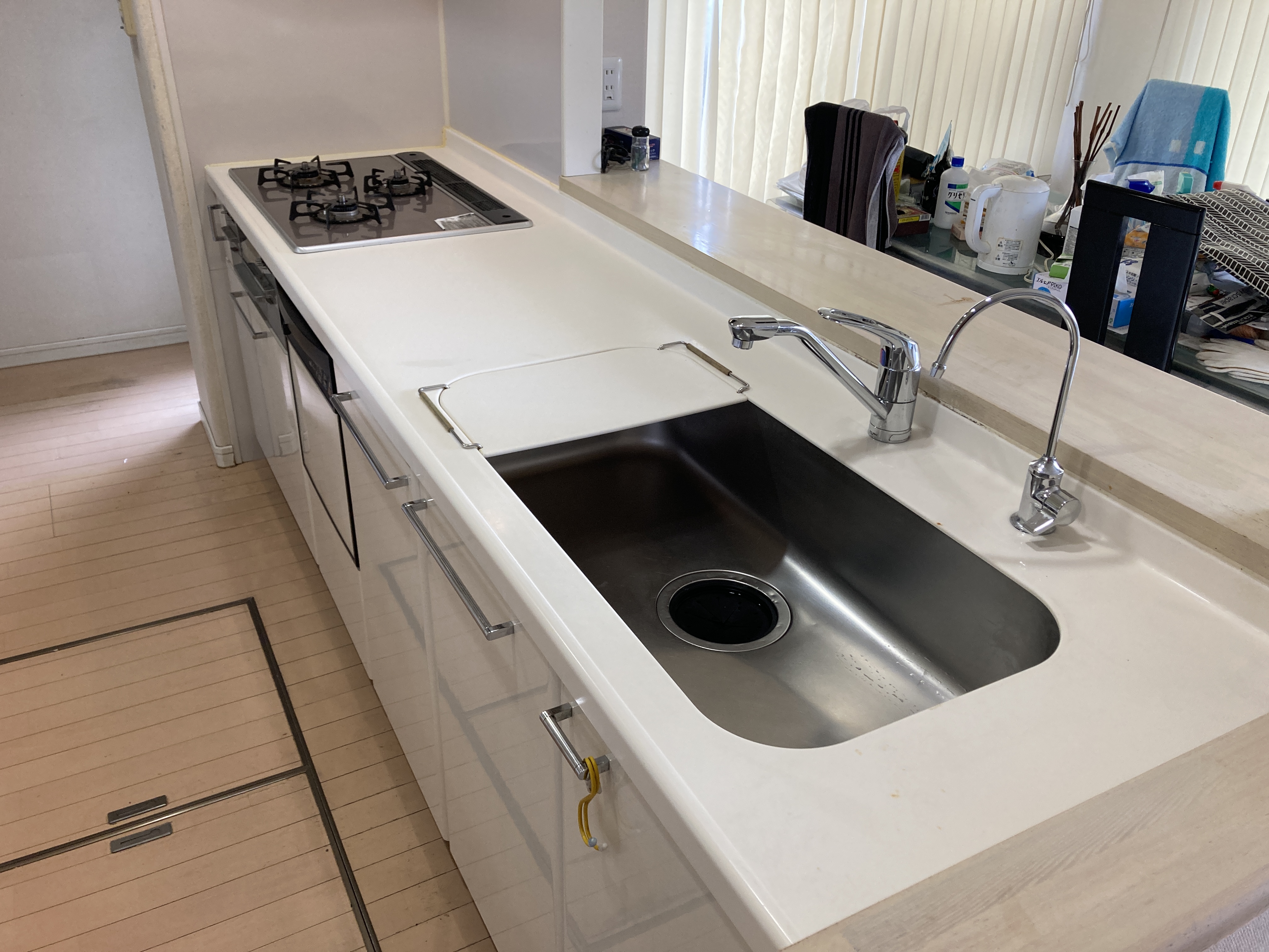 京都府京都市山科区西野楳本町のキッチンクリーニングの作業後1