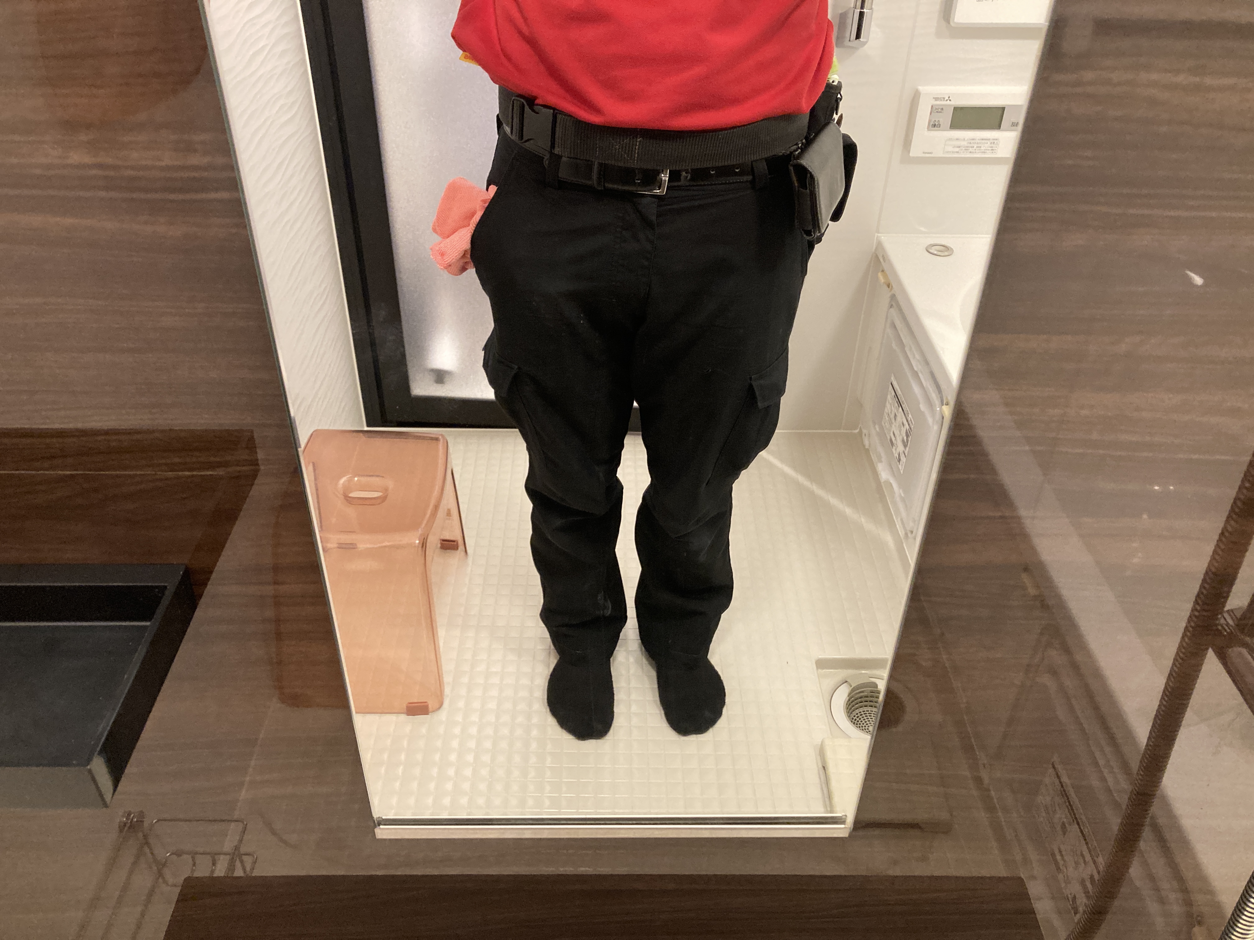 京都府京都市上京区下横町の浴室・お風呂クリーニングの作業後3