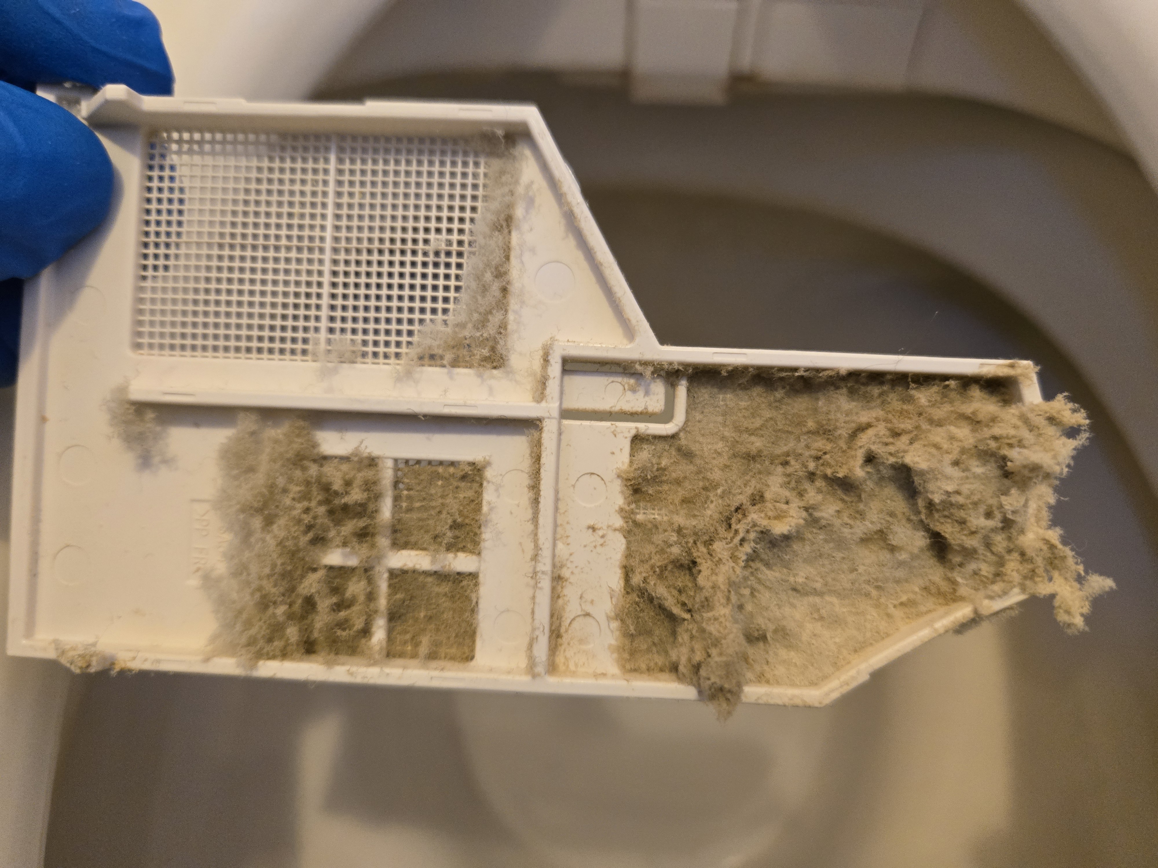 東京都杉並区のトイレクリーニングの作業前1