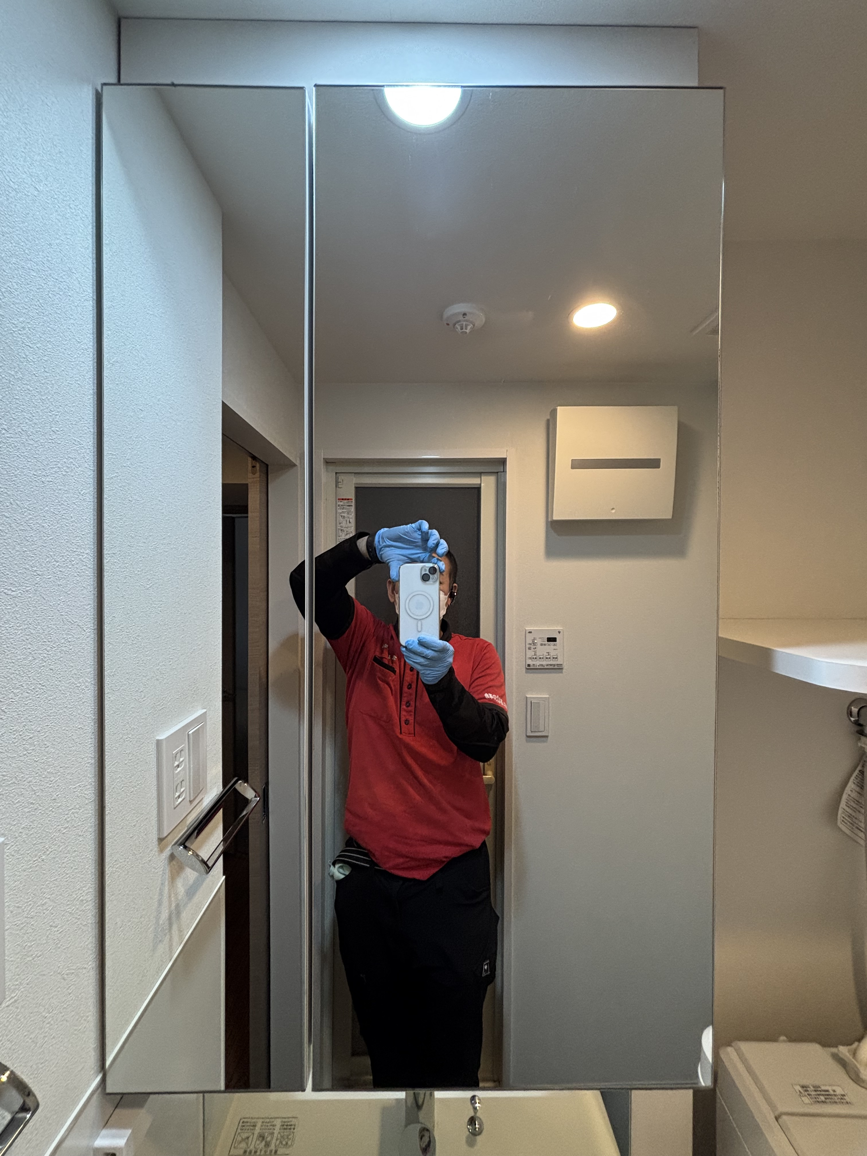 埼玉県さいたま市大宮区の洗面所クリーニングの作業後2