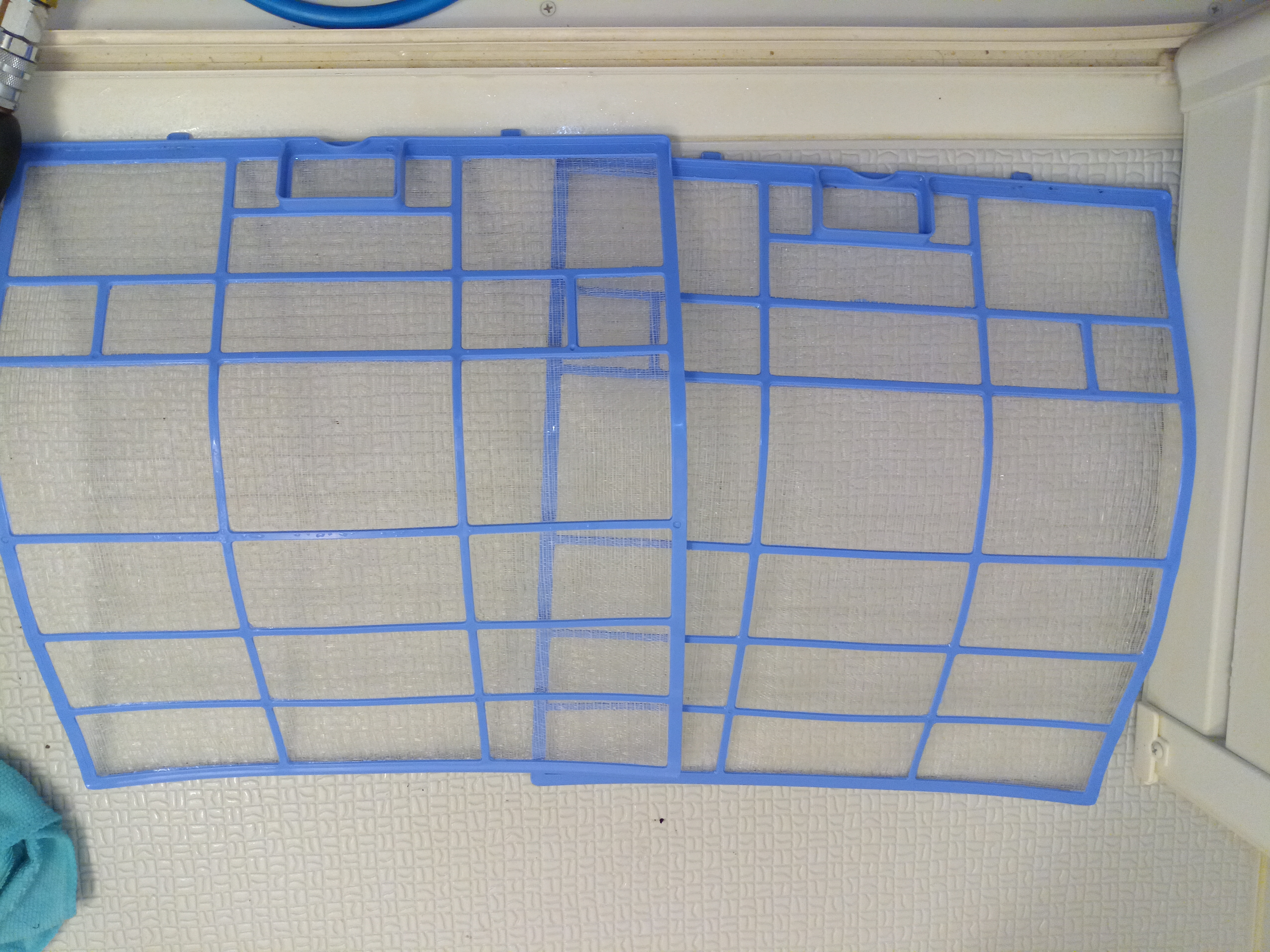 千葉県千葉市花見川区の壁掛けエアコンの作業後2