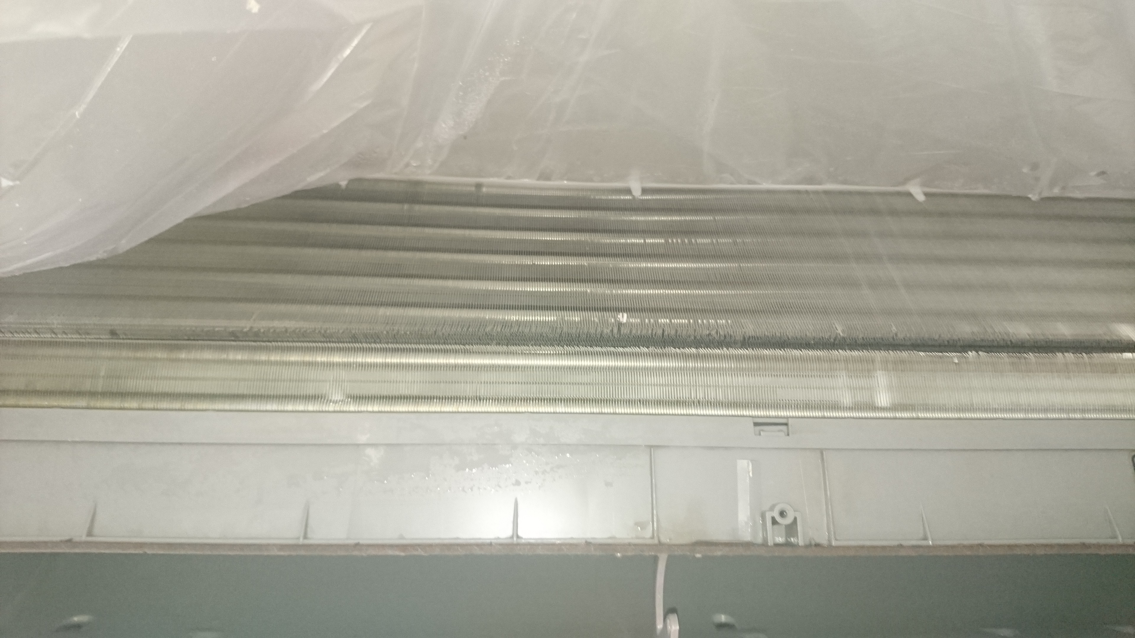 東京都小平市の壁掛けエアコンの作業後2