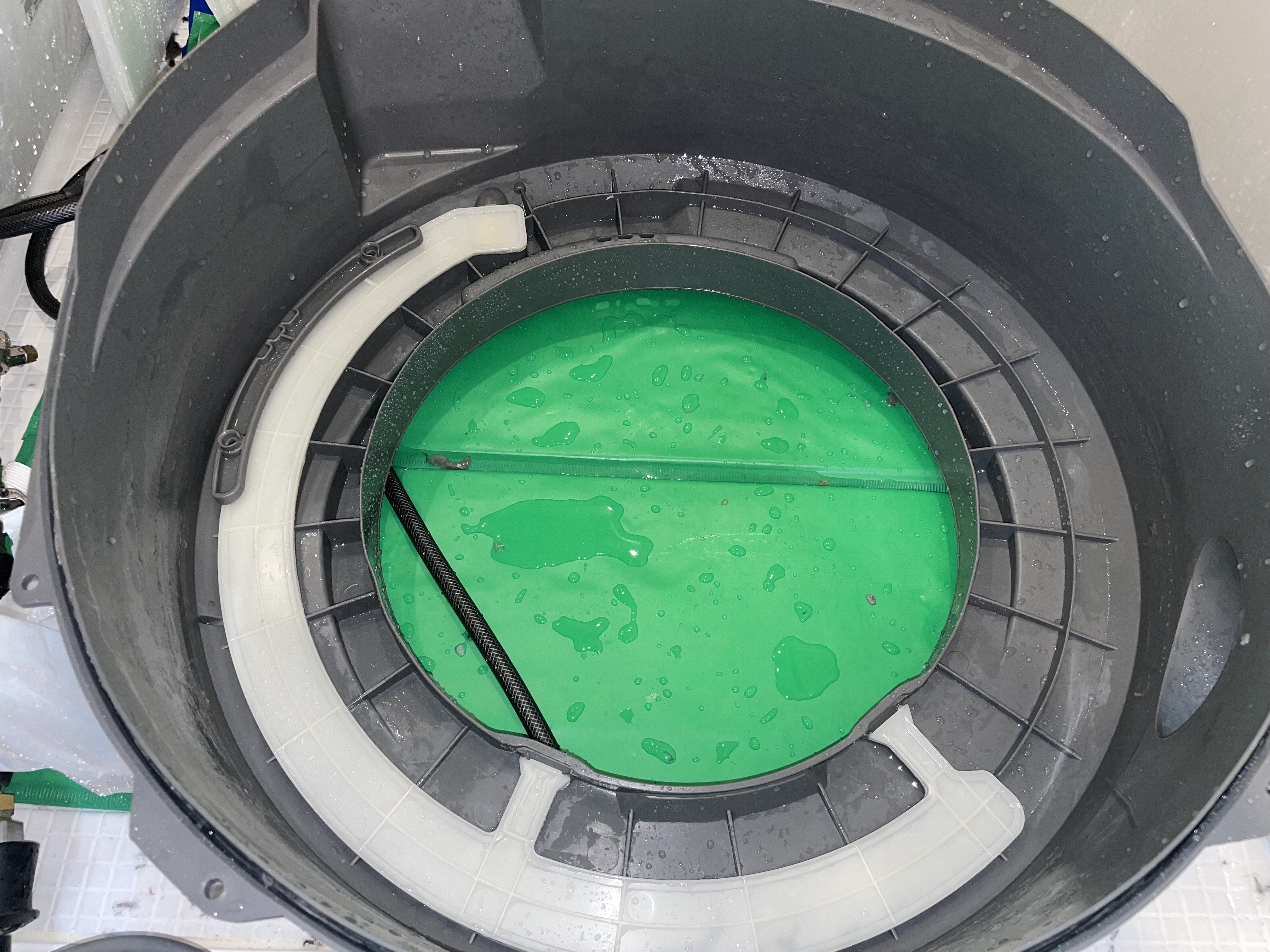 愛知県名古屋市昭和区の洗濯機分解クリーニングの作業後1