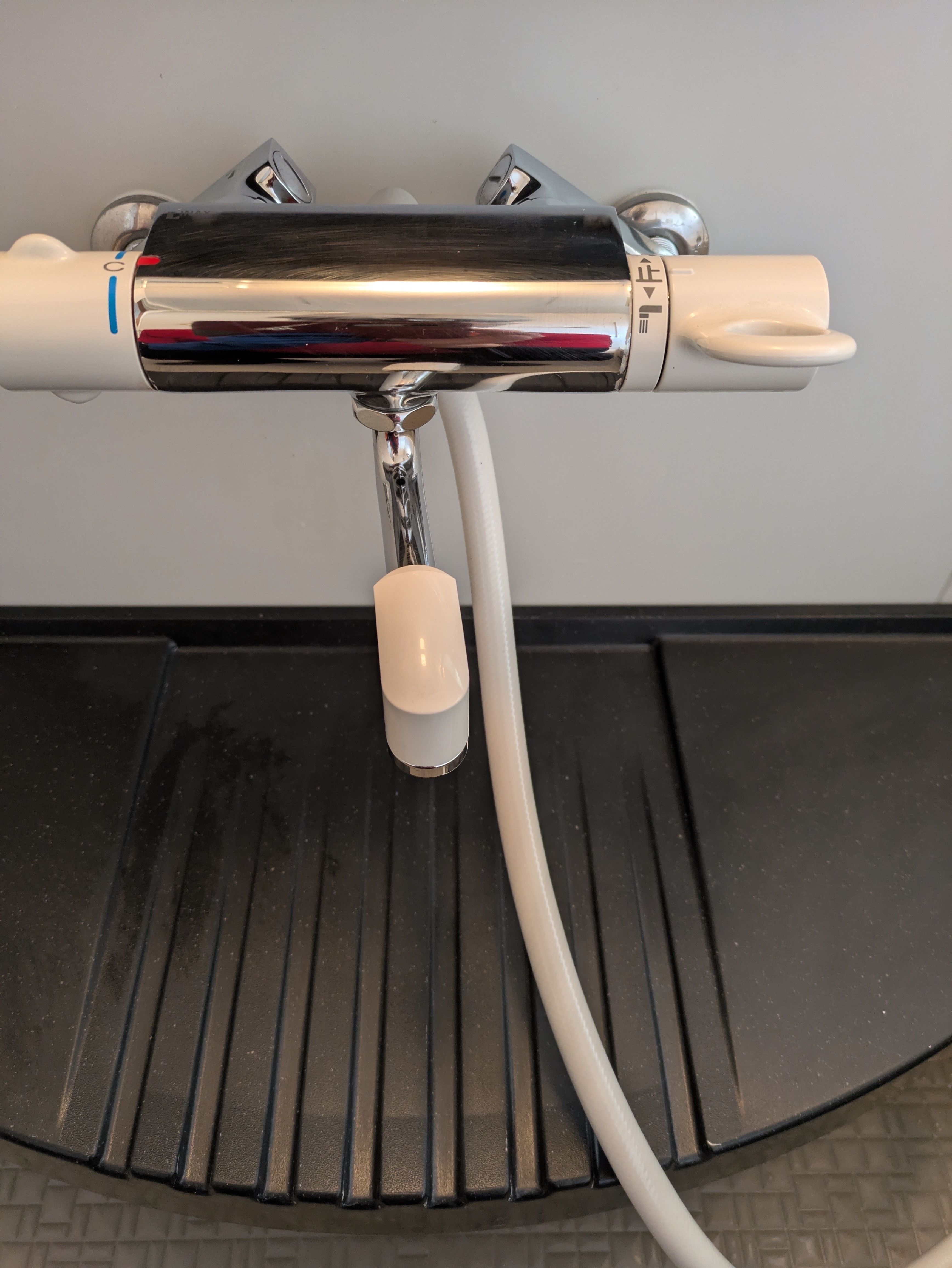 岡山県倉敷市の追い焚き配管除菌洗浄の作業後1