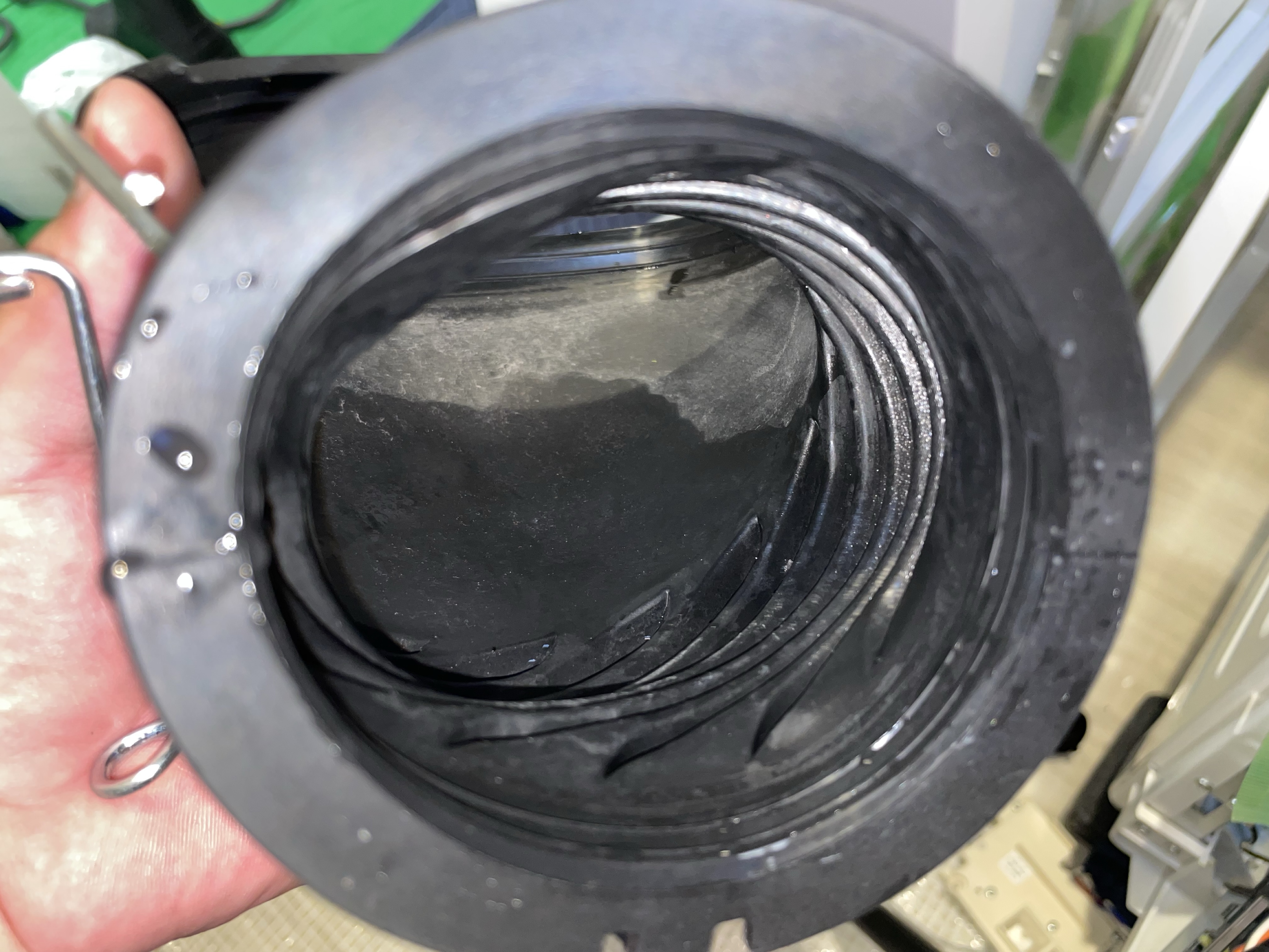 愛知県名古屋市名東区引山の洗濯機分解クリーニングの作業後3