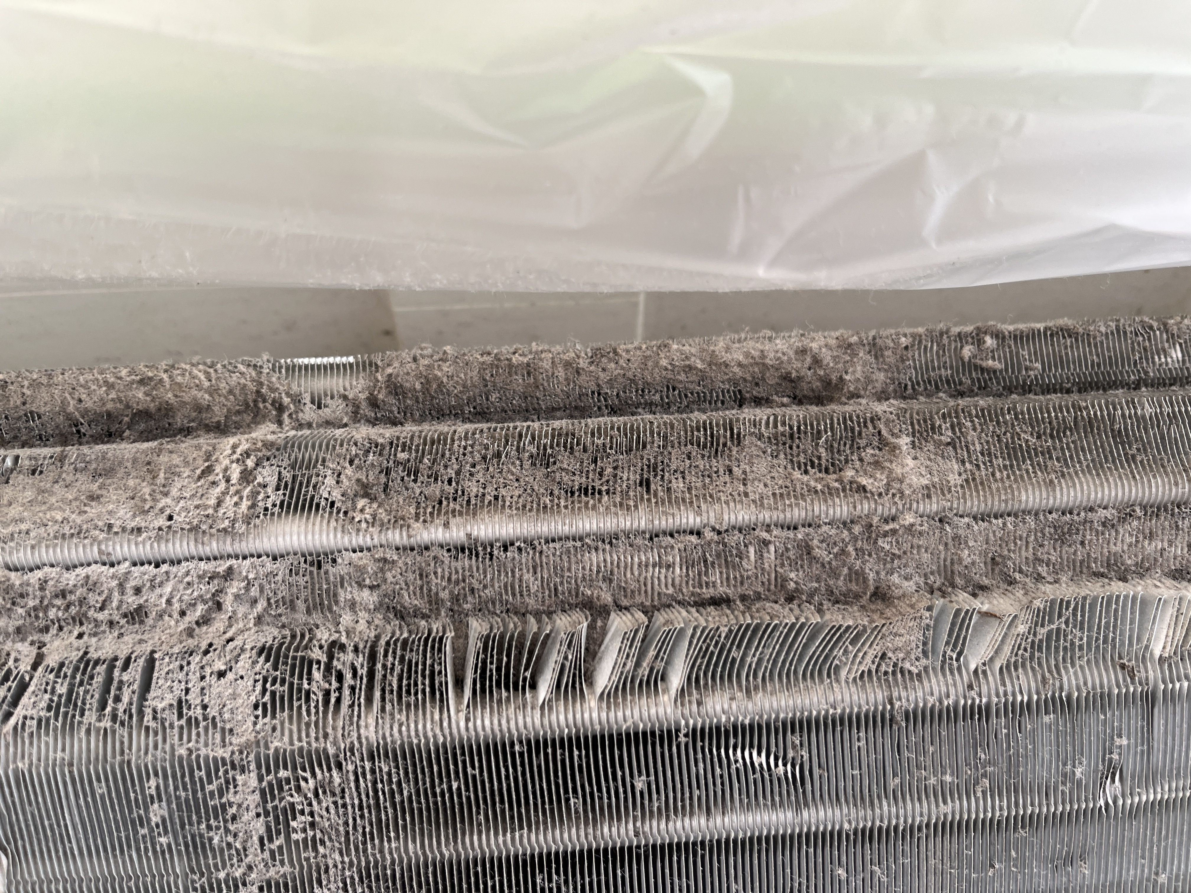 千葉県柏市の壁掛けエアコンの作業前1