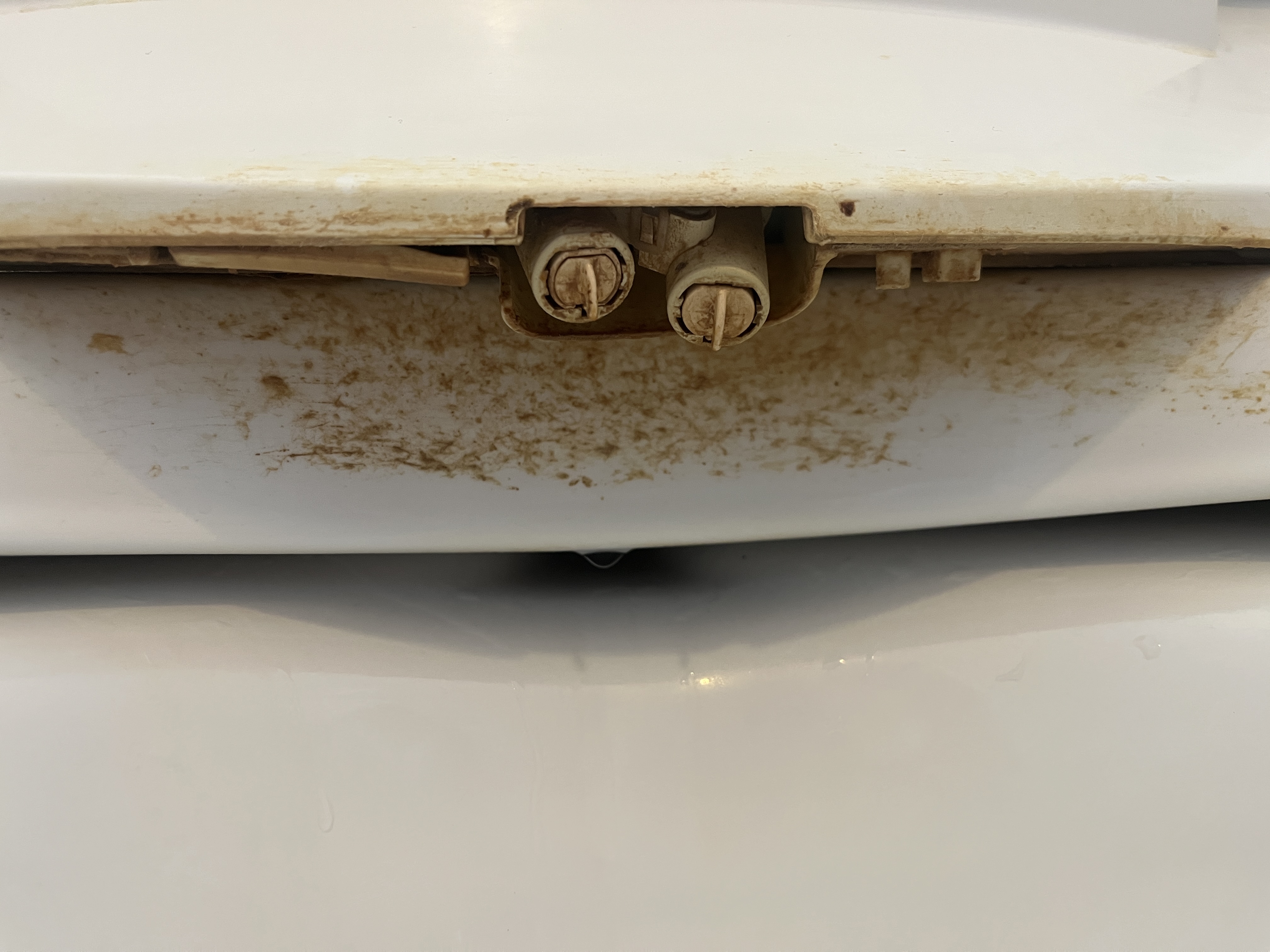 愛知県豊橋市のトイレクリーニングの作業前2