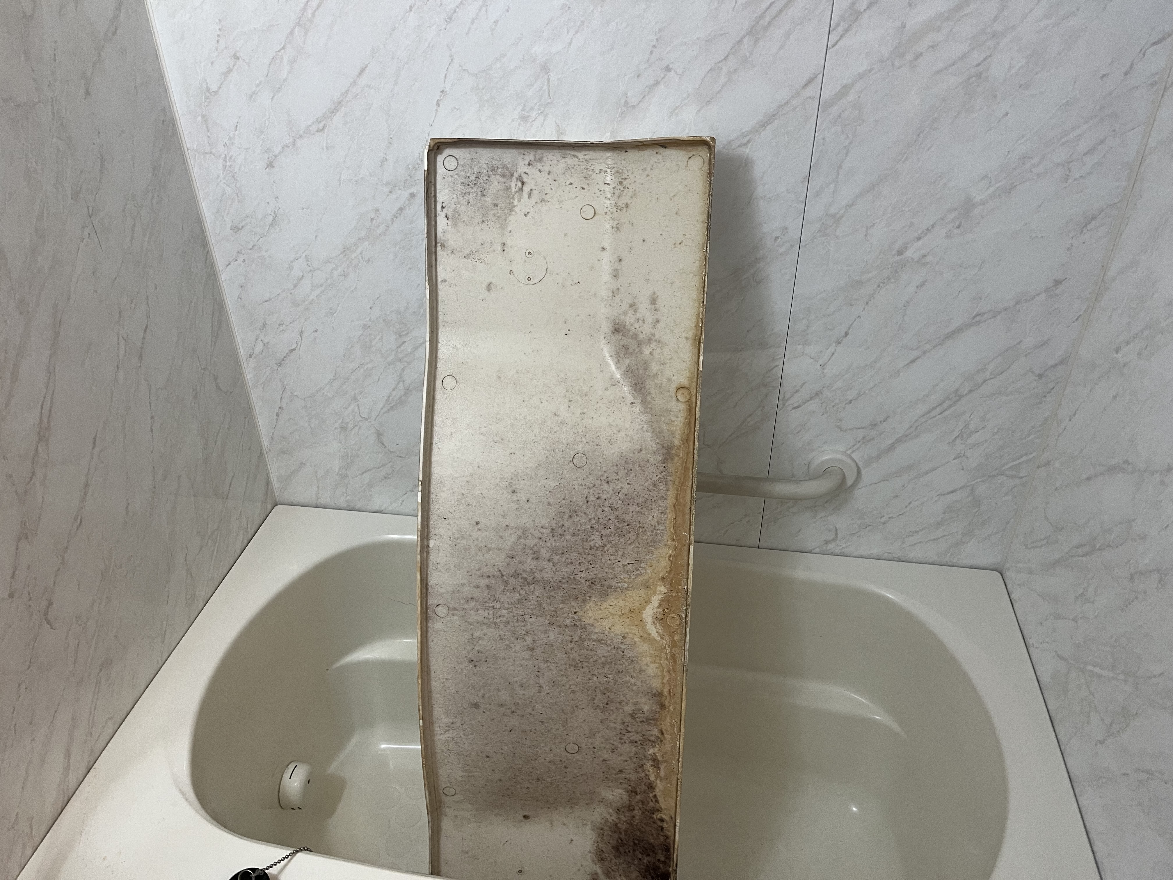 京都府京都市北区紫野雲林院町の浴室・お風呂クリーニングの作業前2