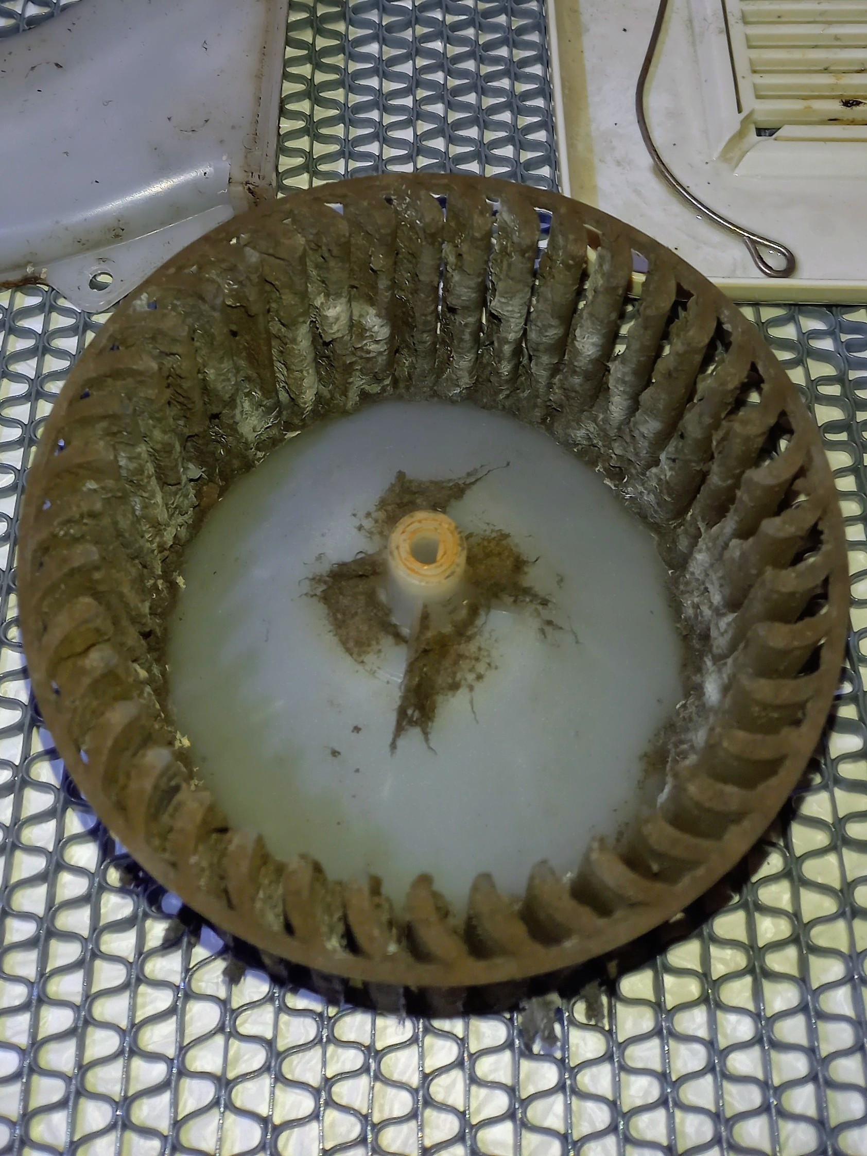 福岡県嘉麻市九郎原の浴室・お風呂クリーニングの作業前1