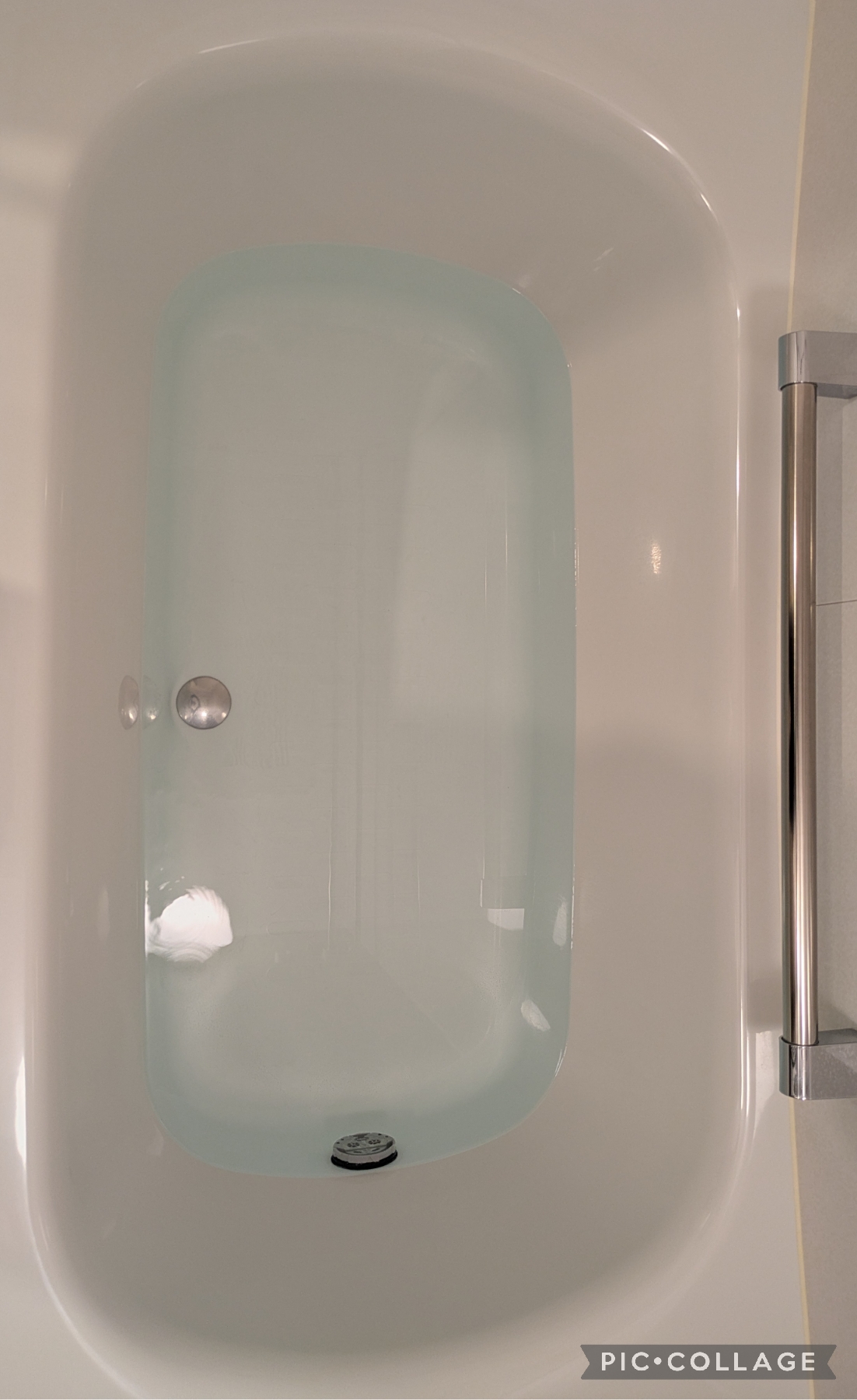 東京都品川区東大井の追い焚き配管除菌洗浄の作業後1