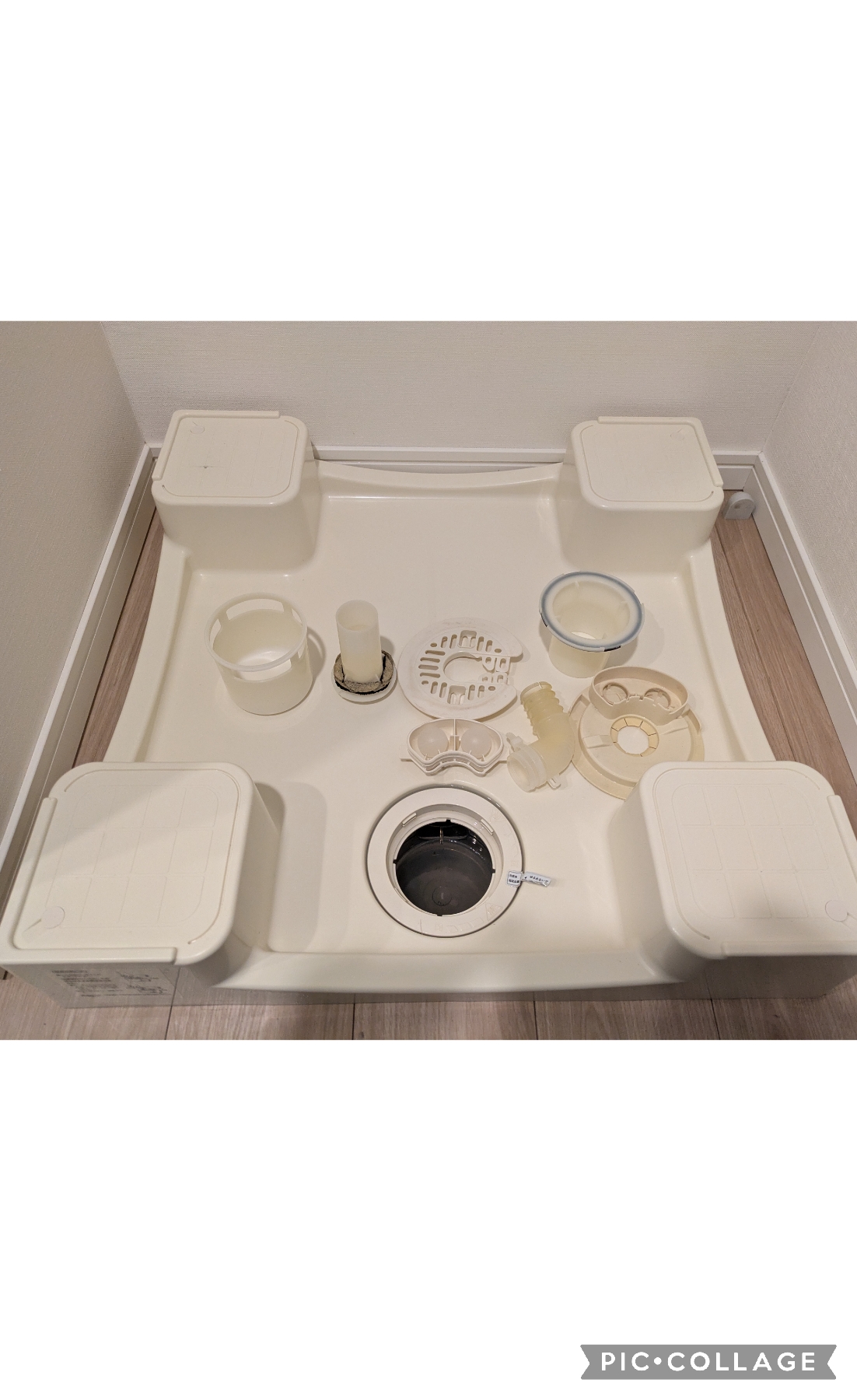 東京都品川区東大井の洗濯機分解クリーニングの作業後1