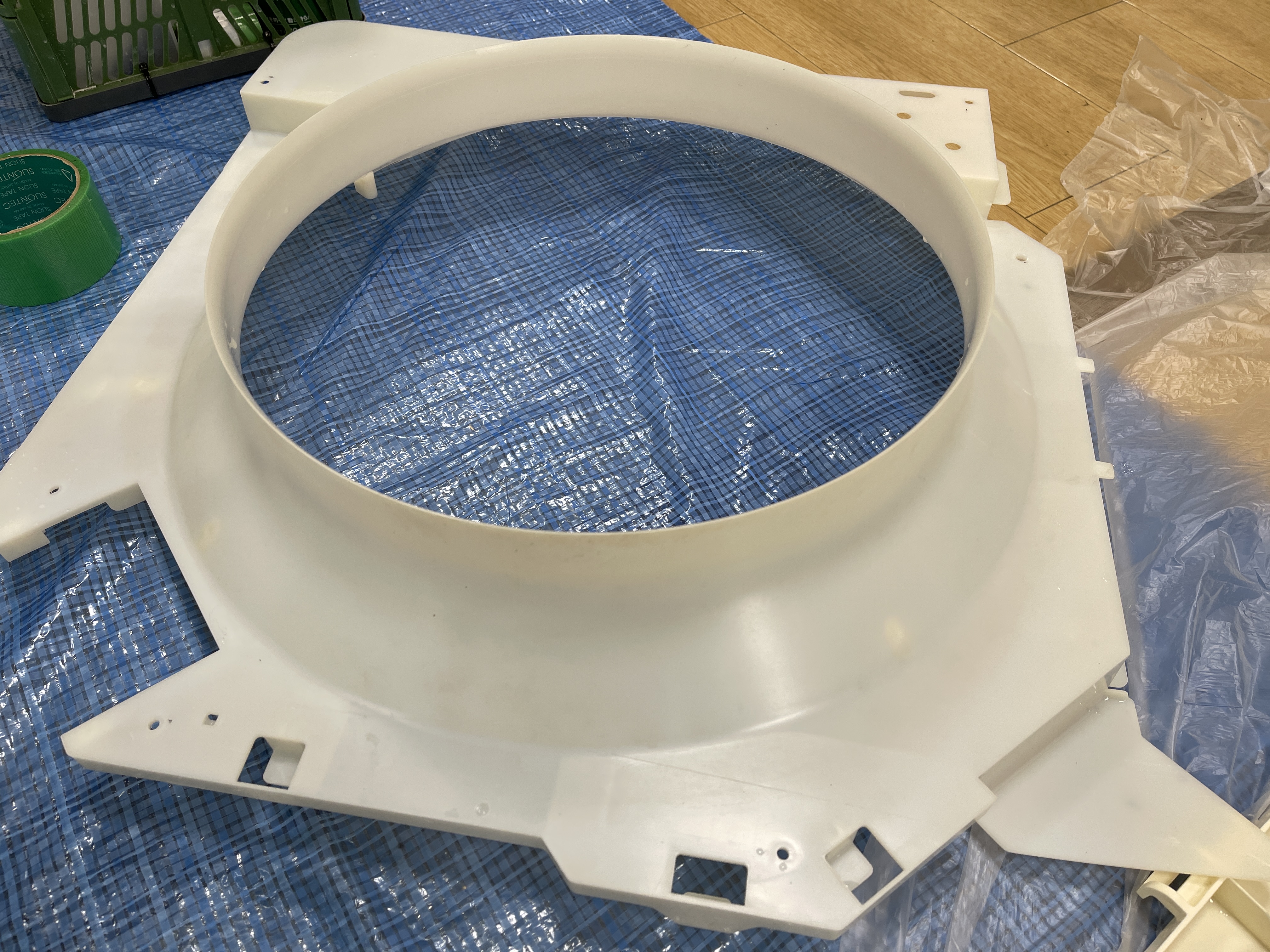 神奈川県横浜市戸塚区の業務用天井埋め込みエアコンの作業後3