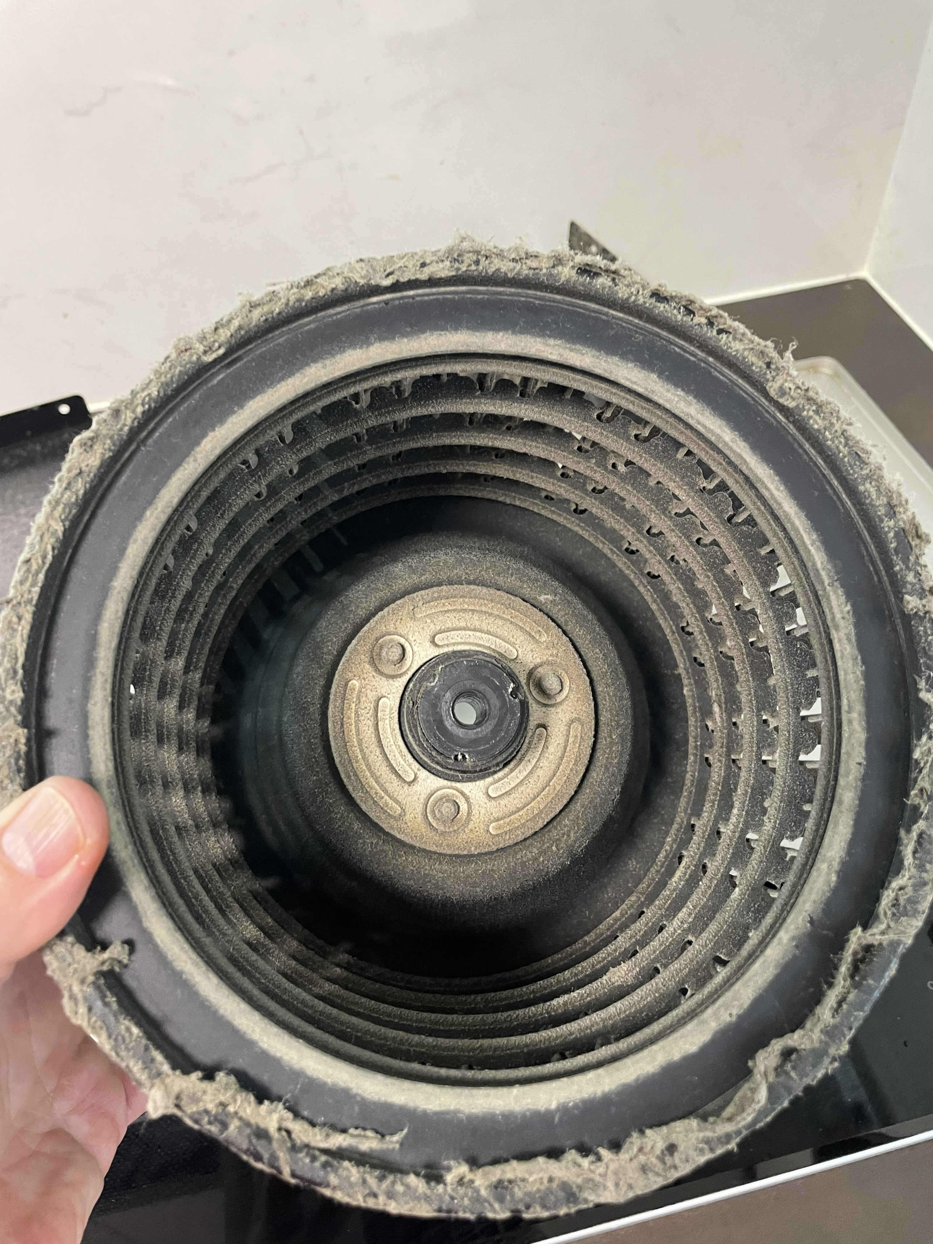 神奈川県相模原市中央区相模原のレンジフードクリーニングの作業前1