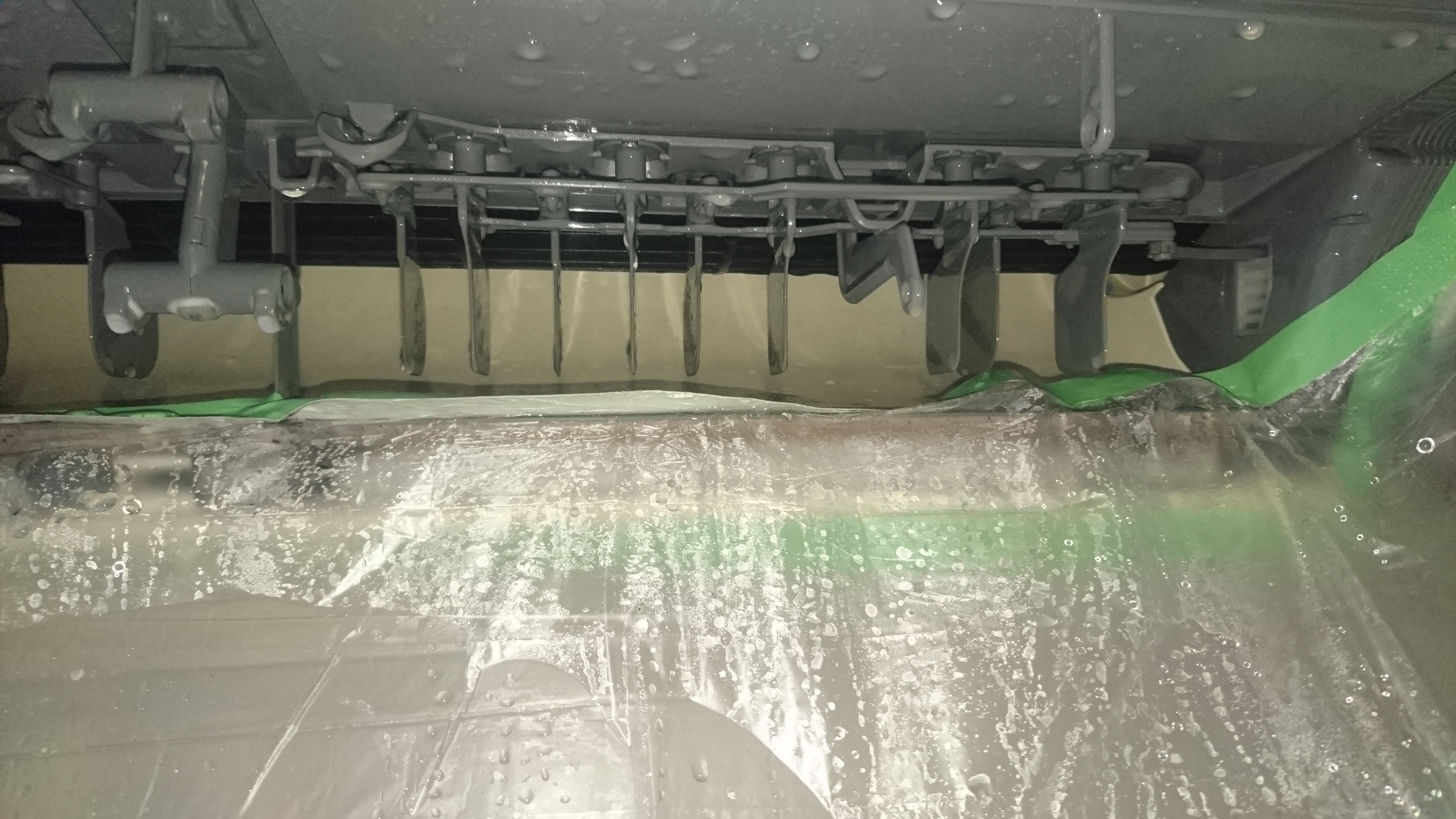 東京都東村山市の壁掛けエアコンの作業後1