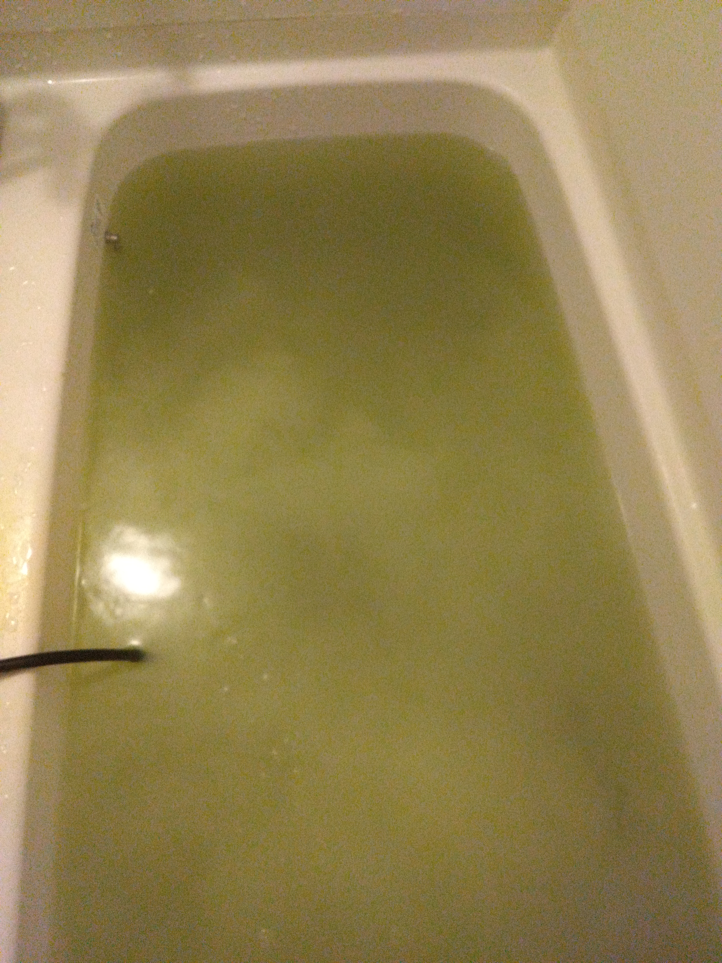 青森県八戸市の追い焚き配管除菌洗浄の作業前1