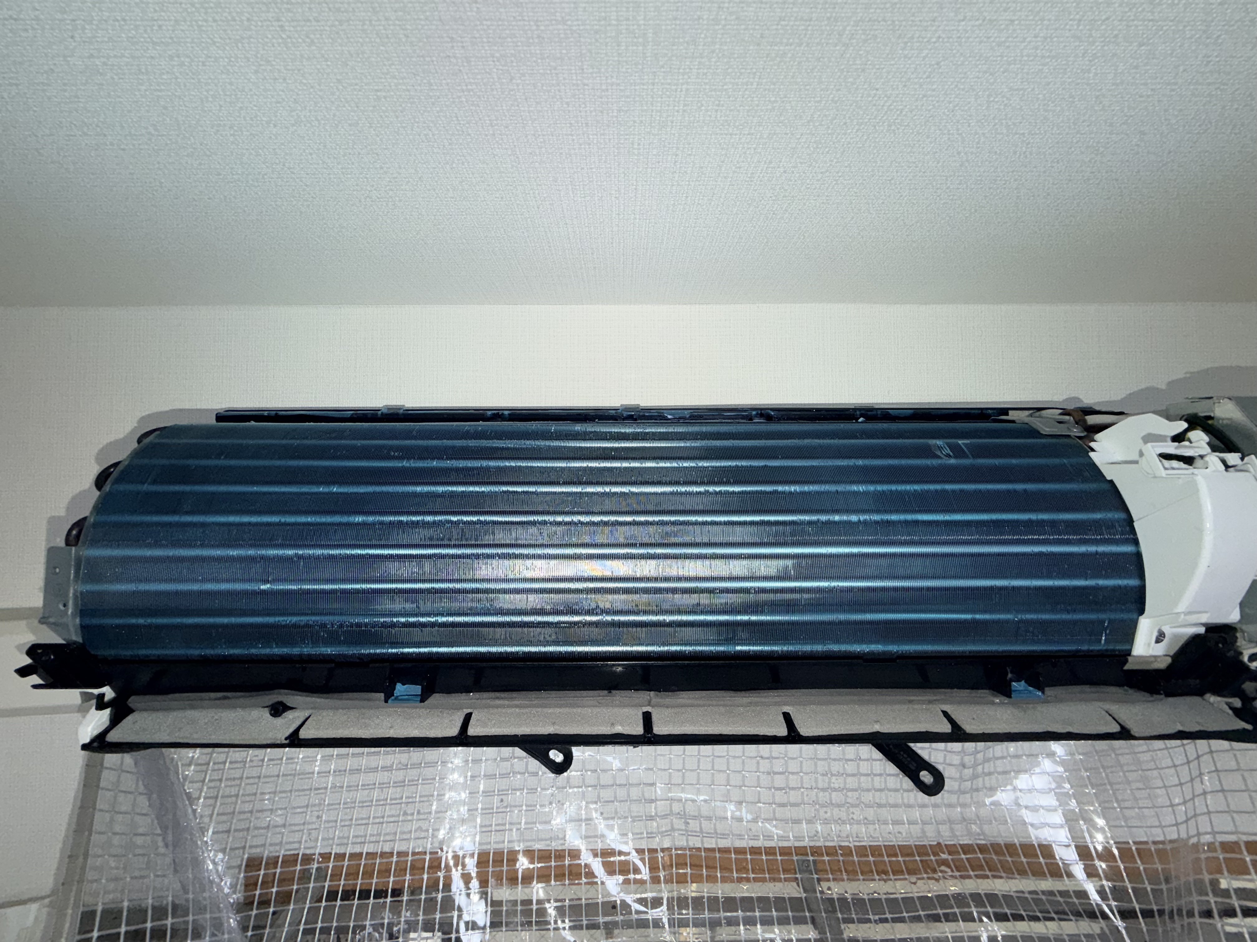 千葉県市川市富浜の壁掛けエアコンの作業後3