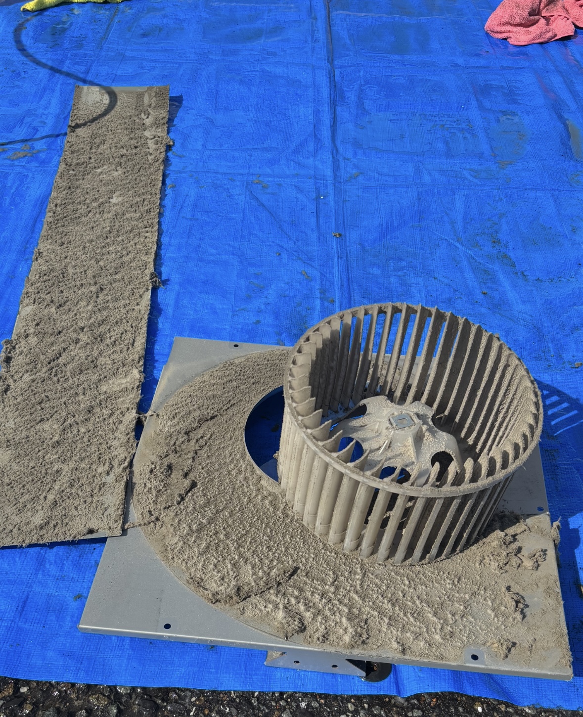 大阪府堺市堺区の医療・介護施設清掃の作業前1