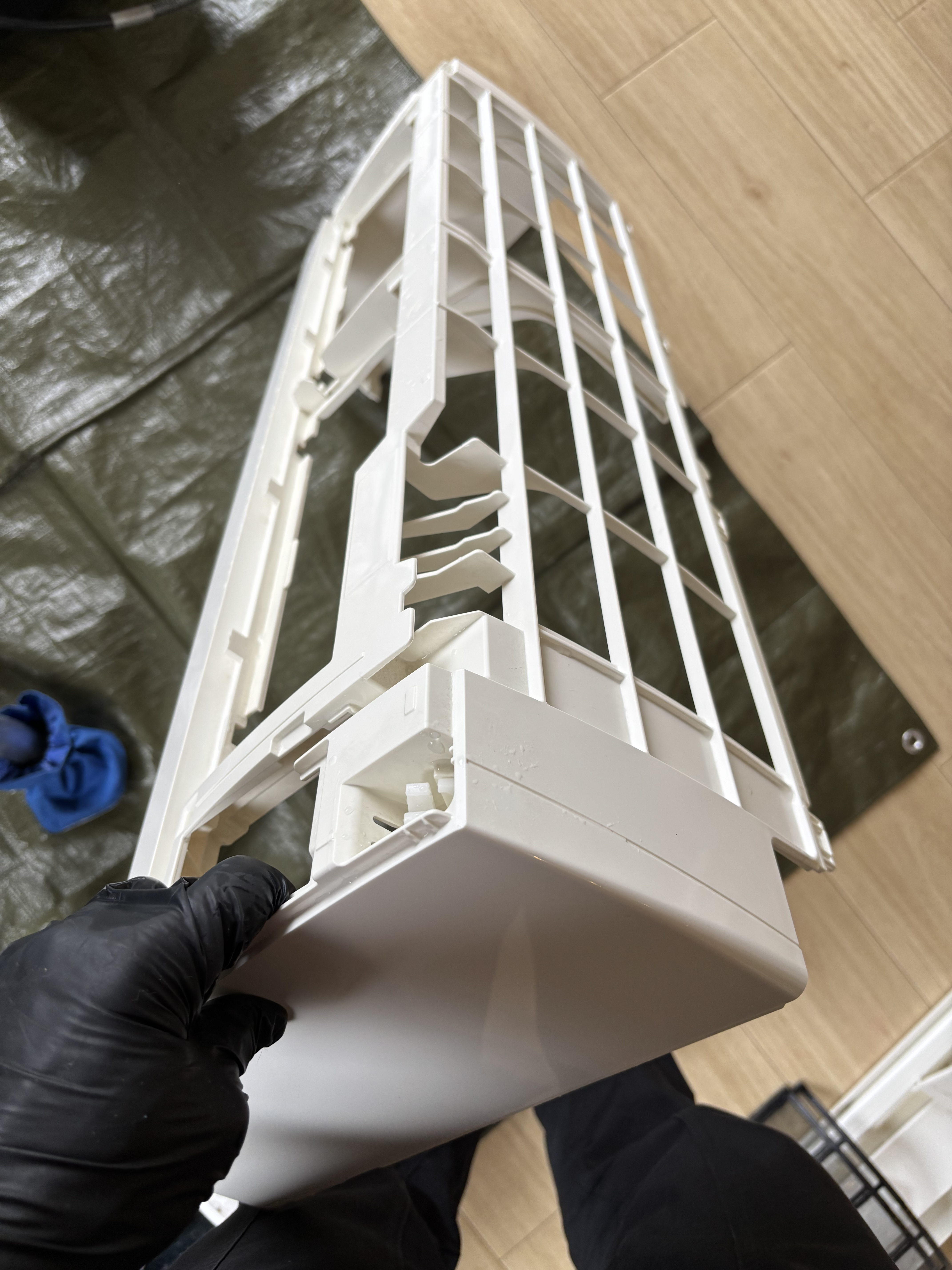 神奈川県藤沢市の壁掛けエアコンの作業後2