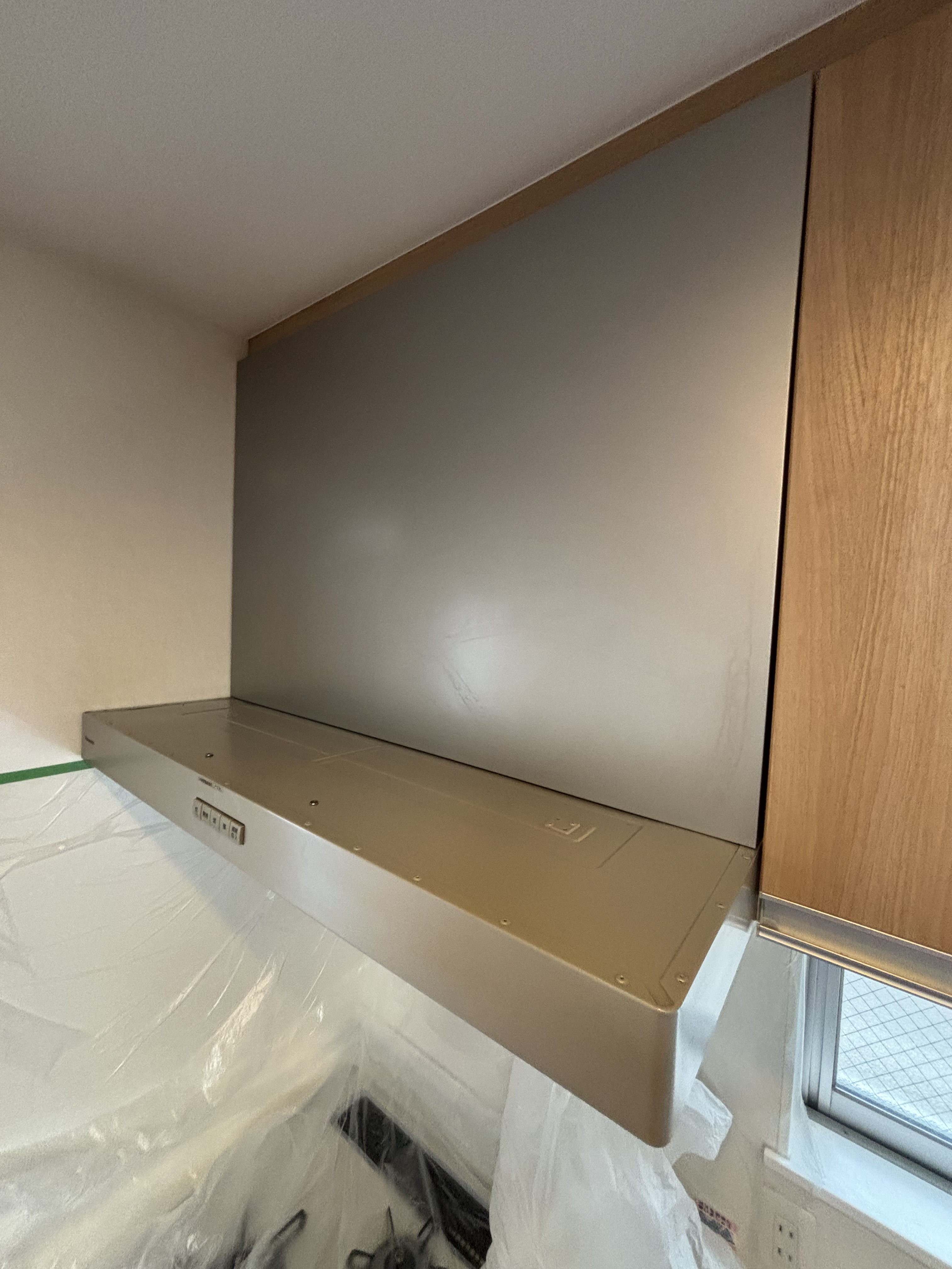 埼玉県朝霞市のレンジフードクリーニングの作業前2