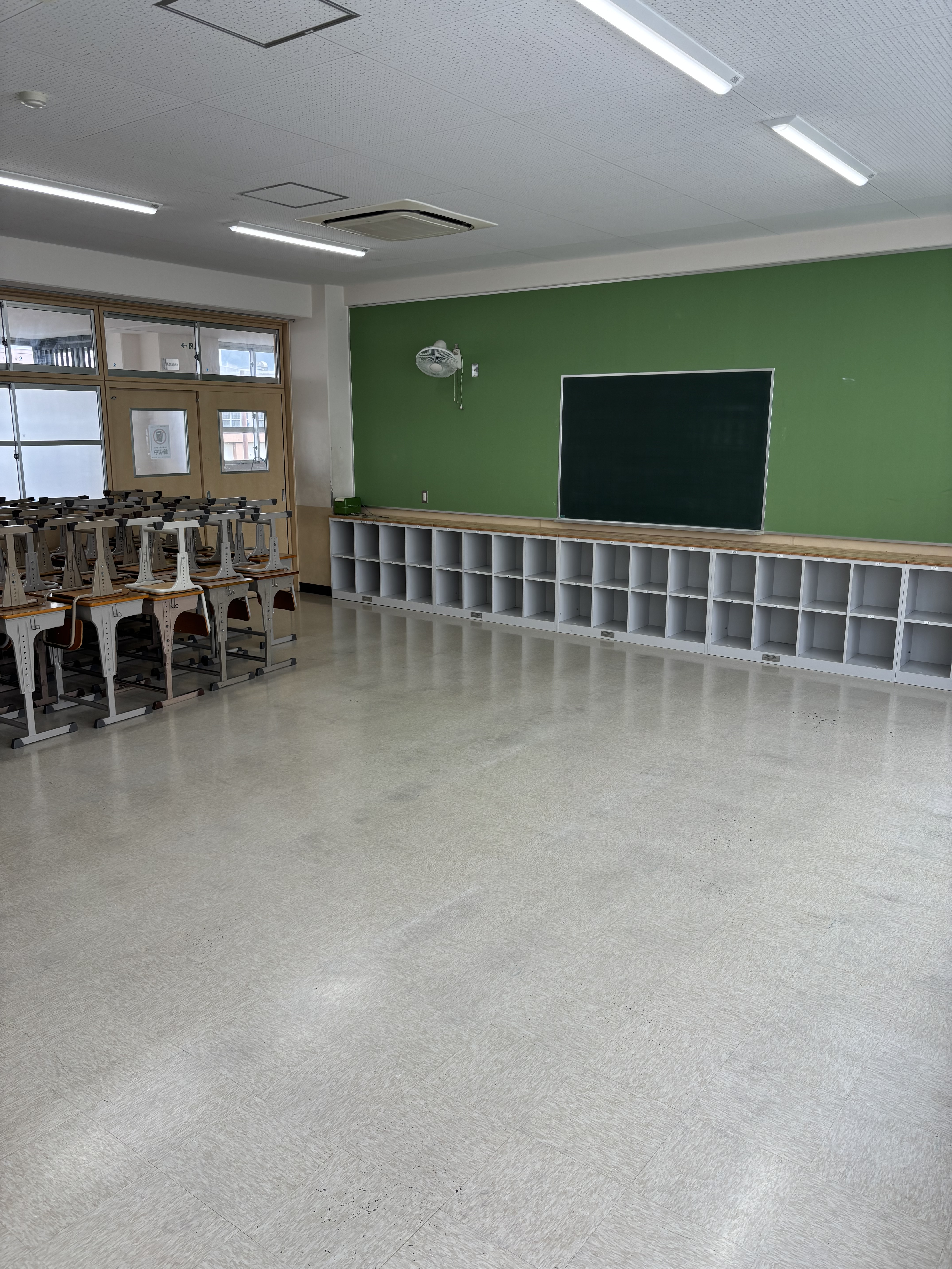 大阪府堺市堺区の教育施設清掃の作業後2