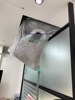 東京都千代田区下北沢の業務用天井埋め込みエアコンの作業後1