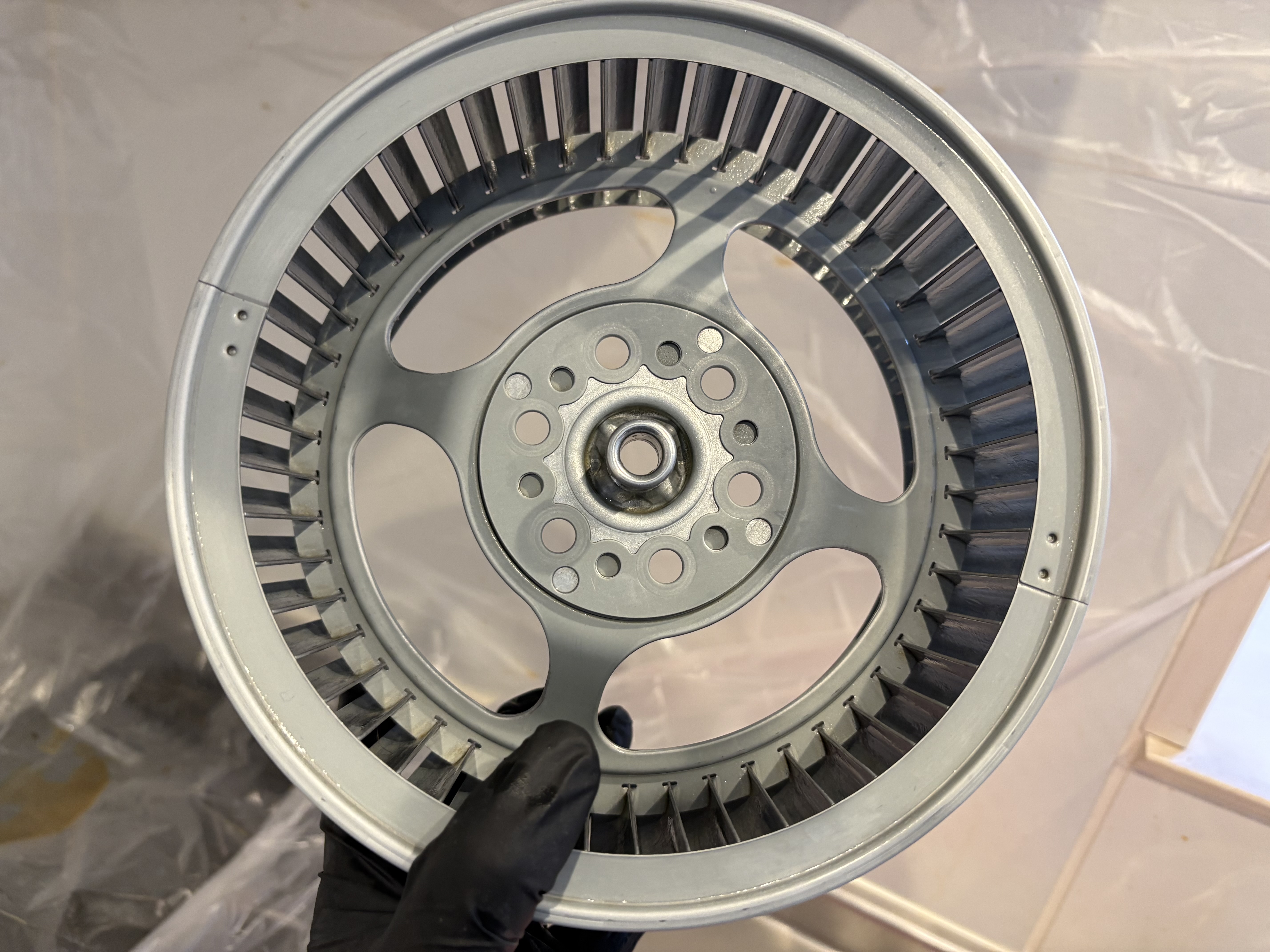 埼玉県さいたま市岩槻区のレンジフードクリーニングの作業後1