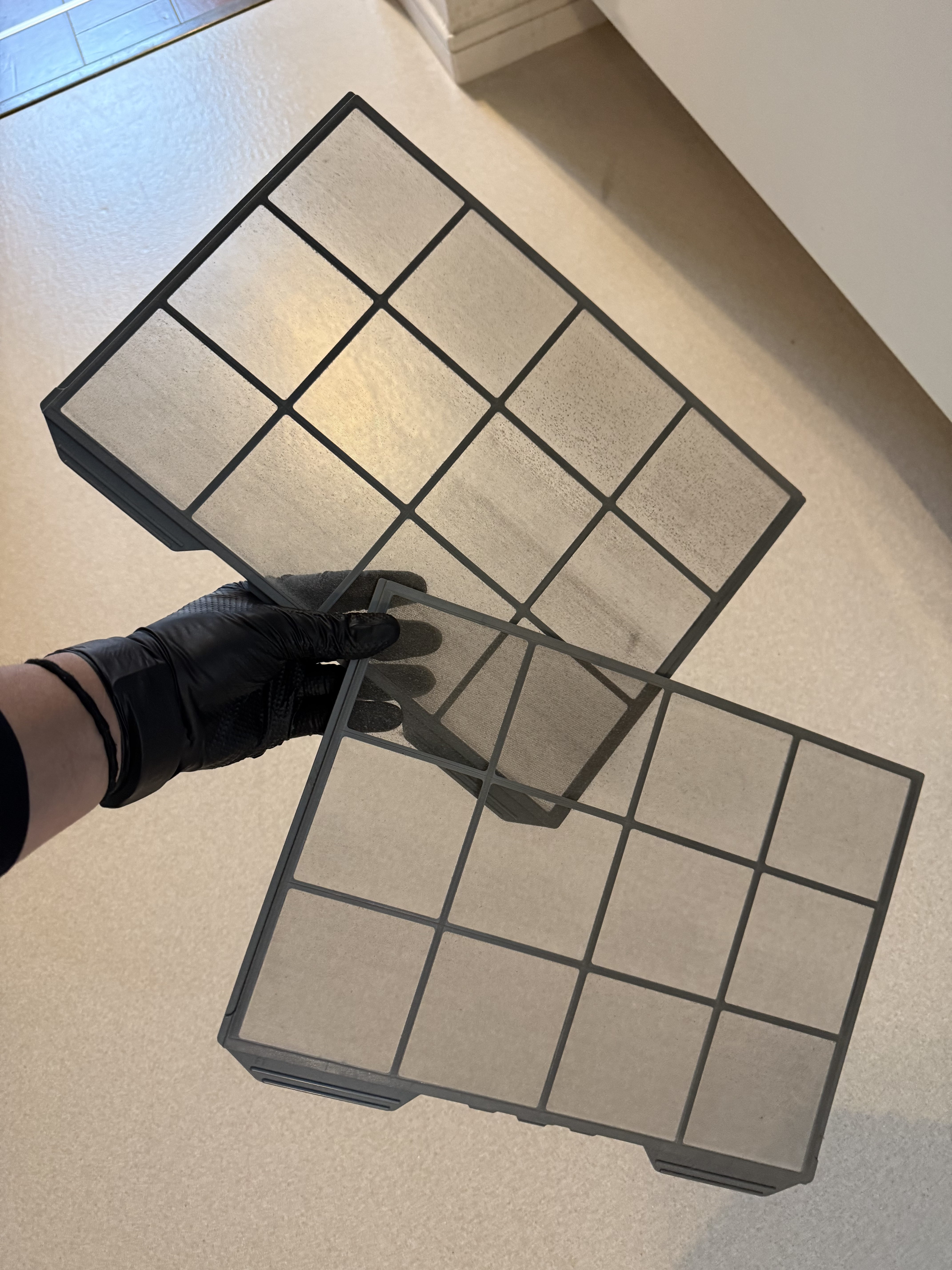 福岡県朝倉市筑前町のお掃除機能付きエアコンの作業前3