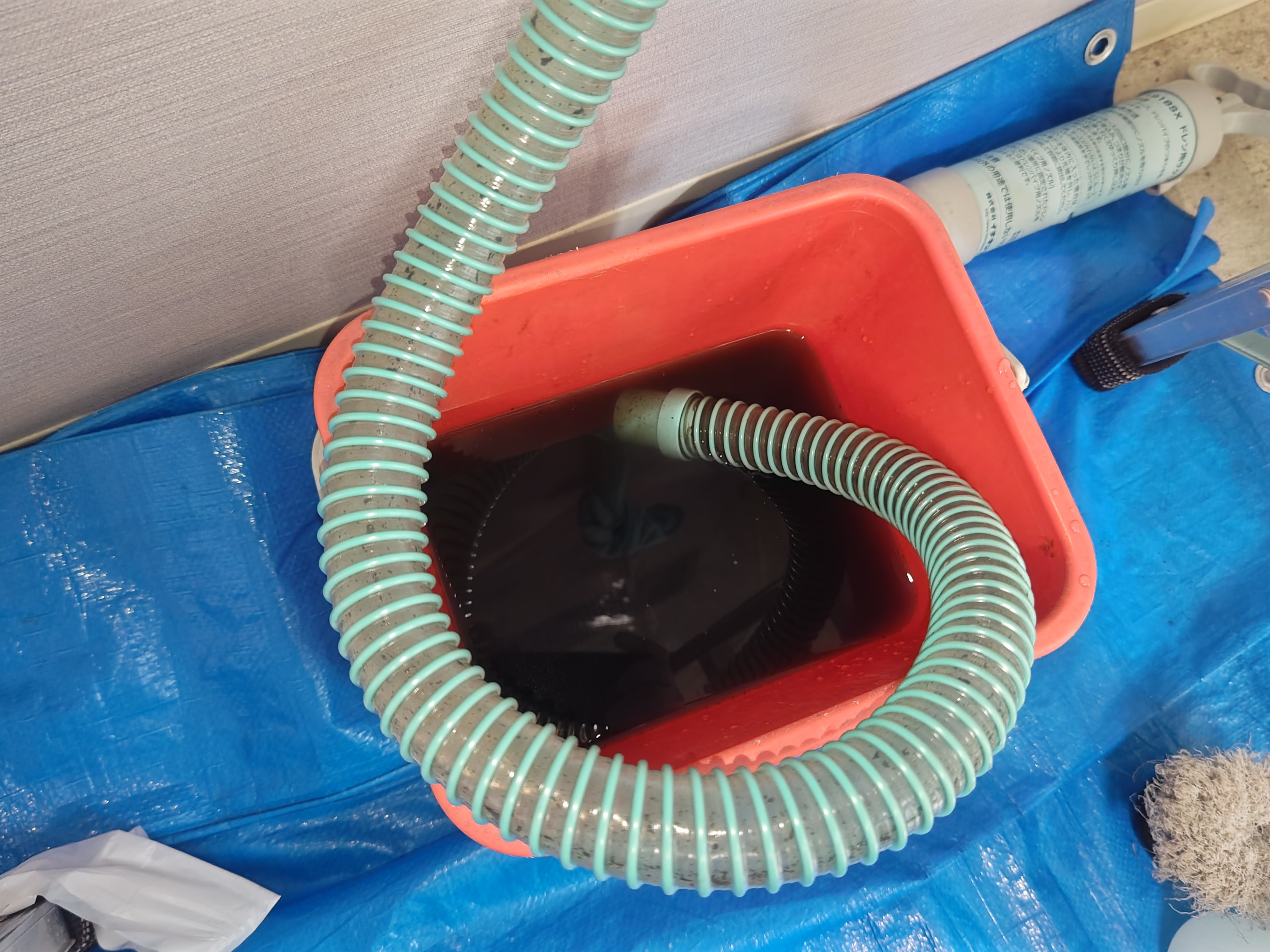 東京都新宿区西新宿の壁掛けエアコンの作業後1