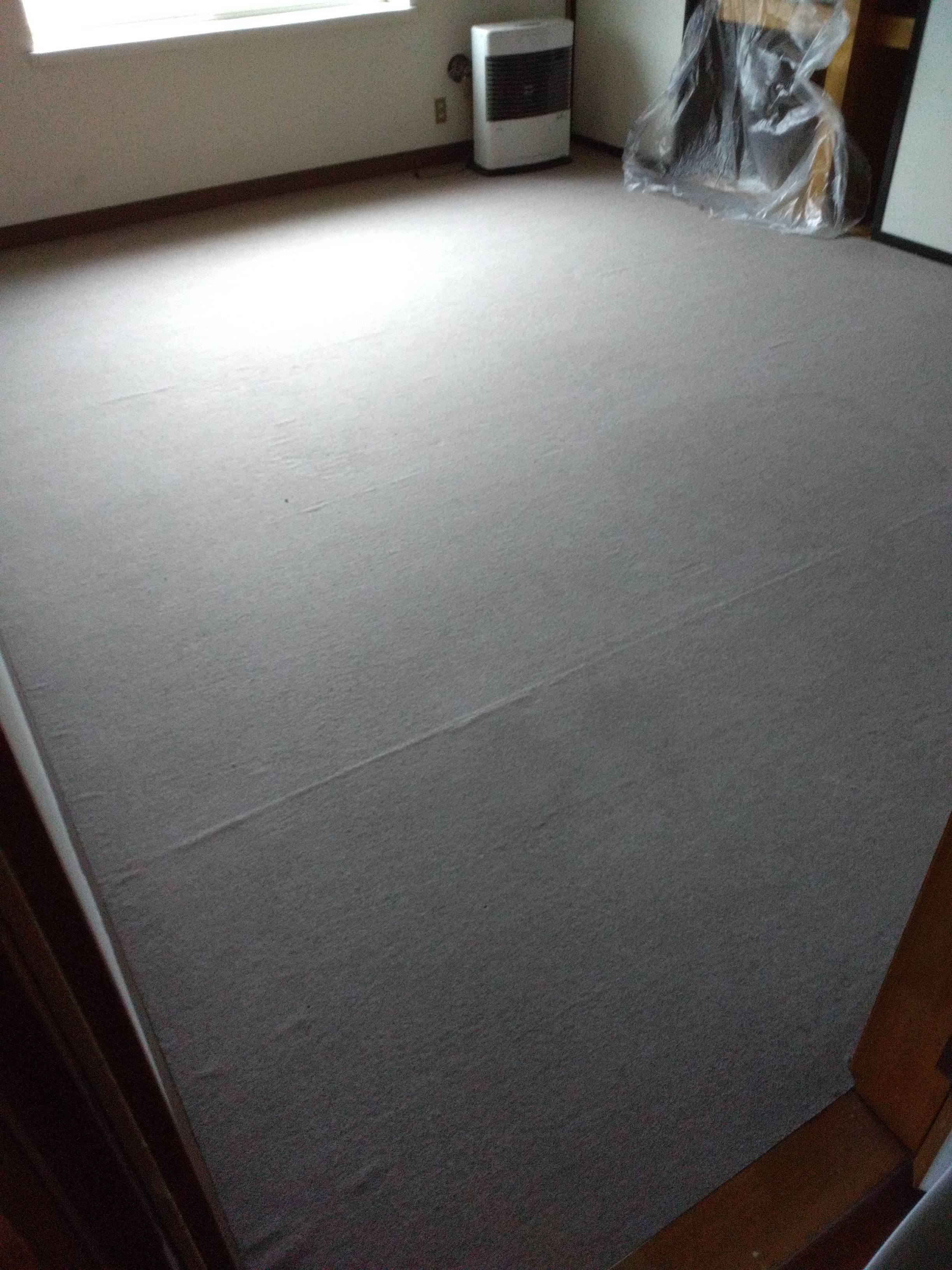 青森県上北郡おいらせ町の中古住宅購入後の簡易クリーニングの作業前1