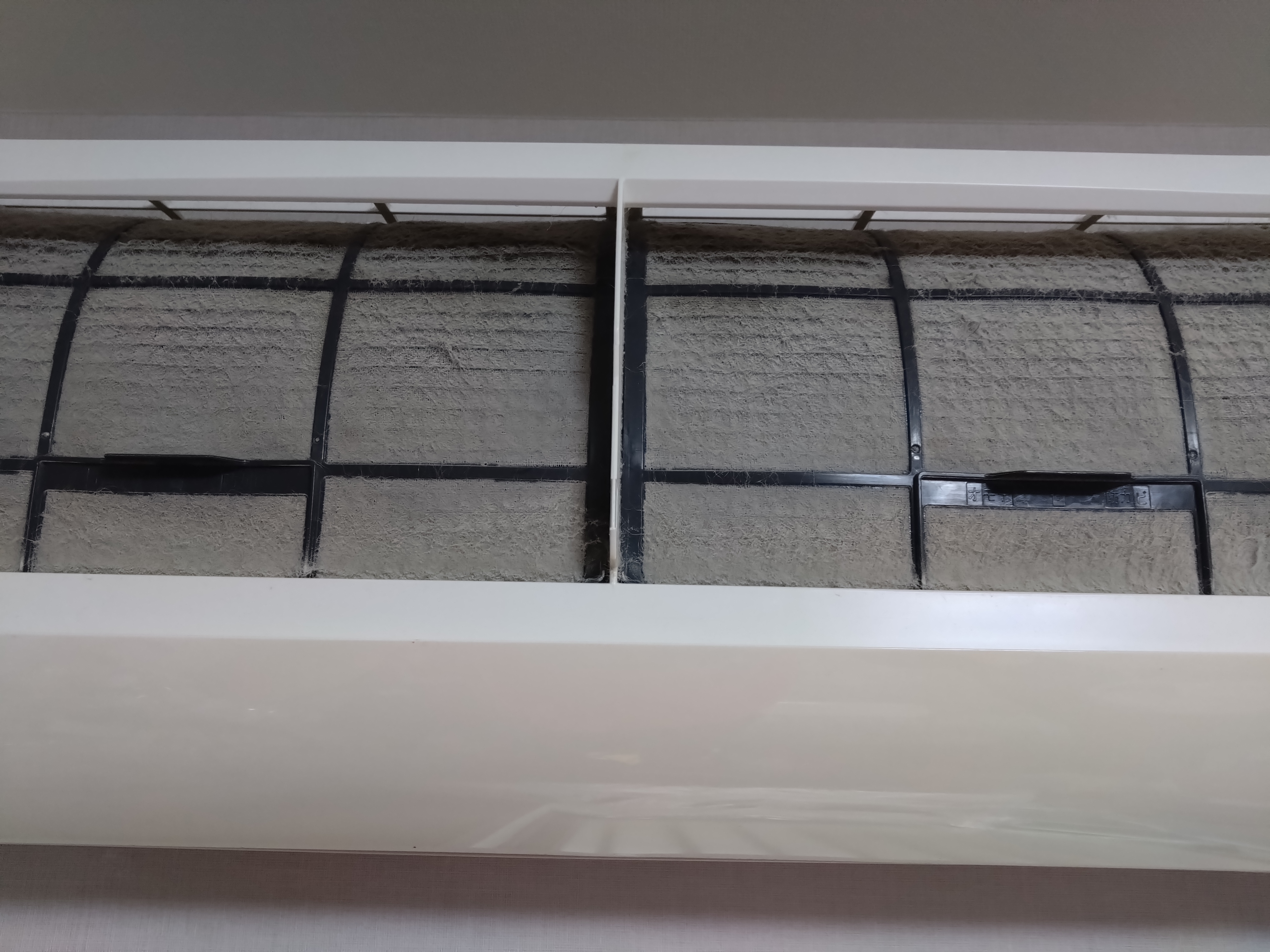 千葉県佐倉市の壁掛けエアコンの作業前1