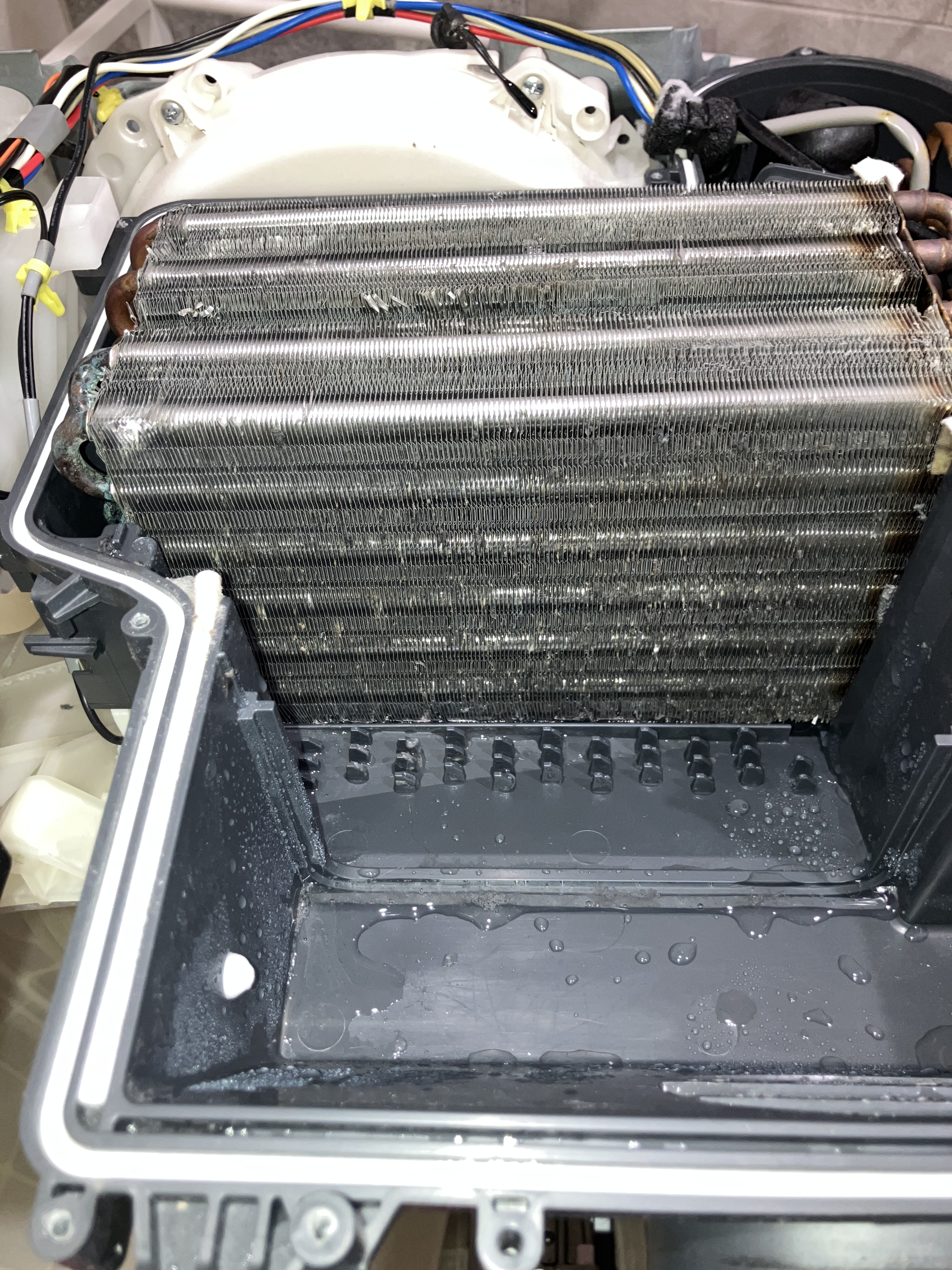 福島県いわき市の洗濯機分解クリーニングの作業後1