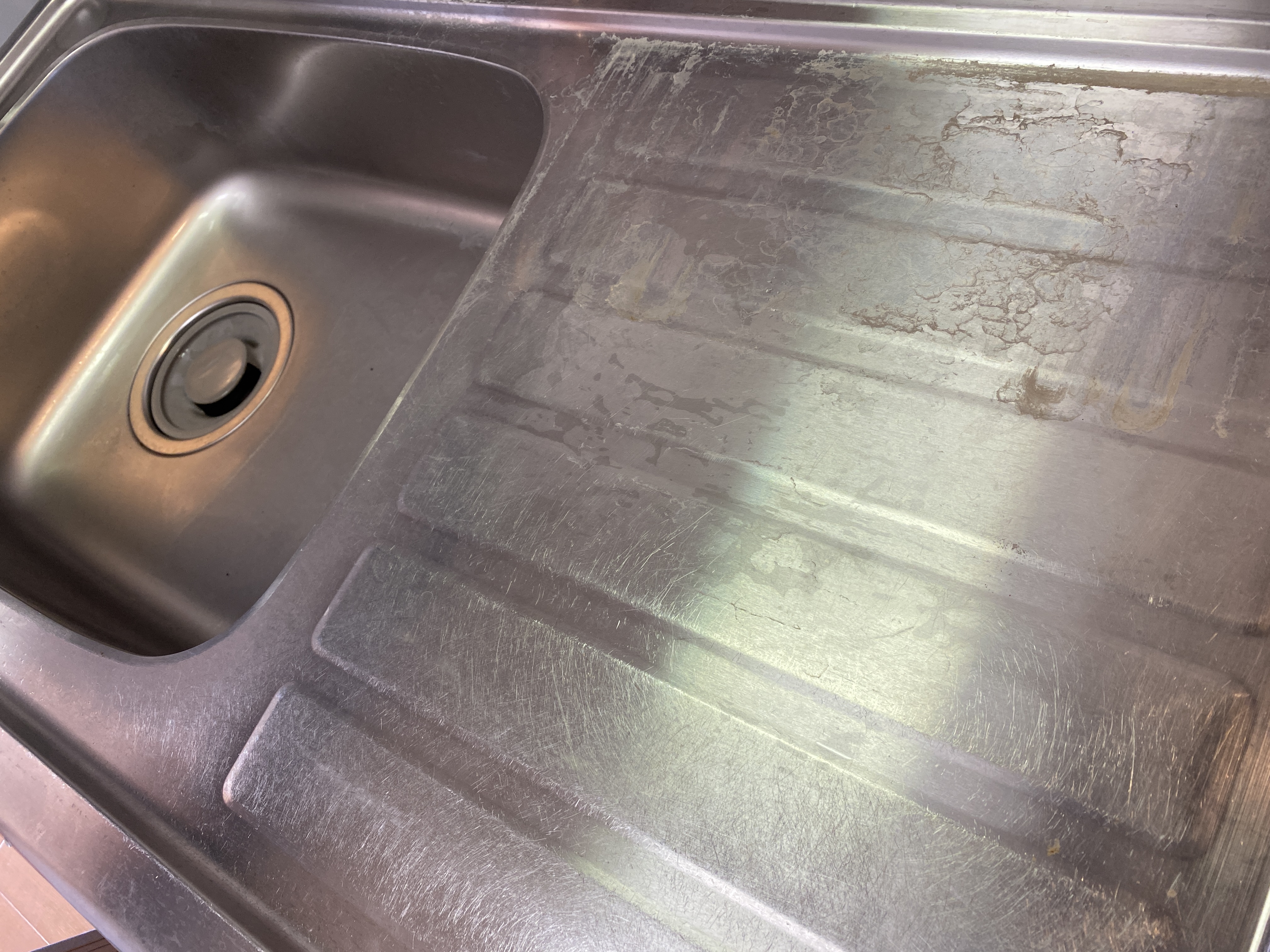 静岡県湖西市のキッチンクリーニングの作業前1