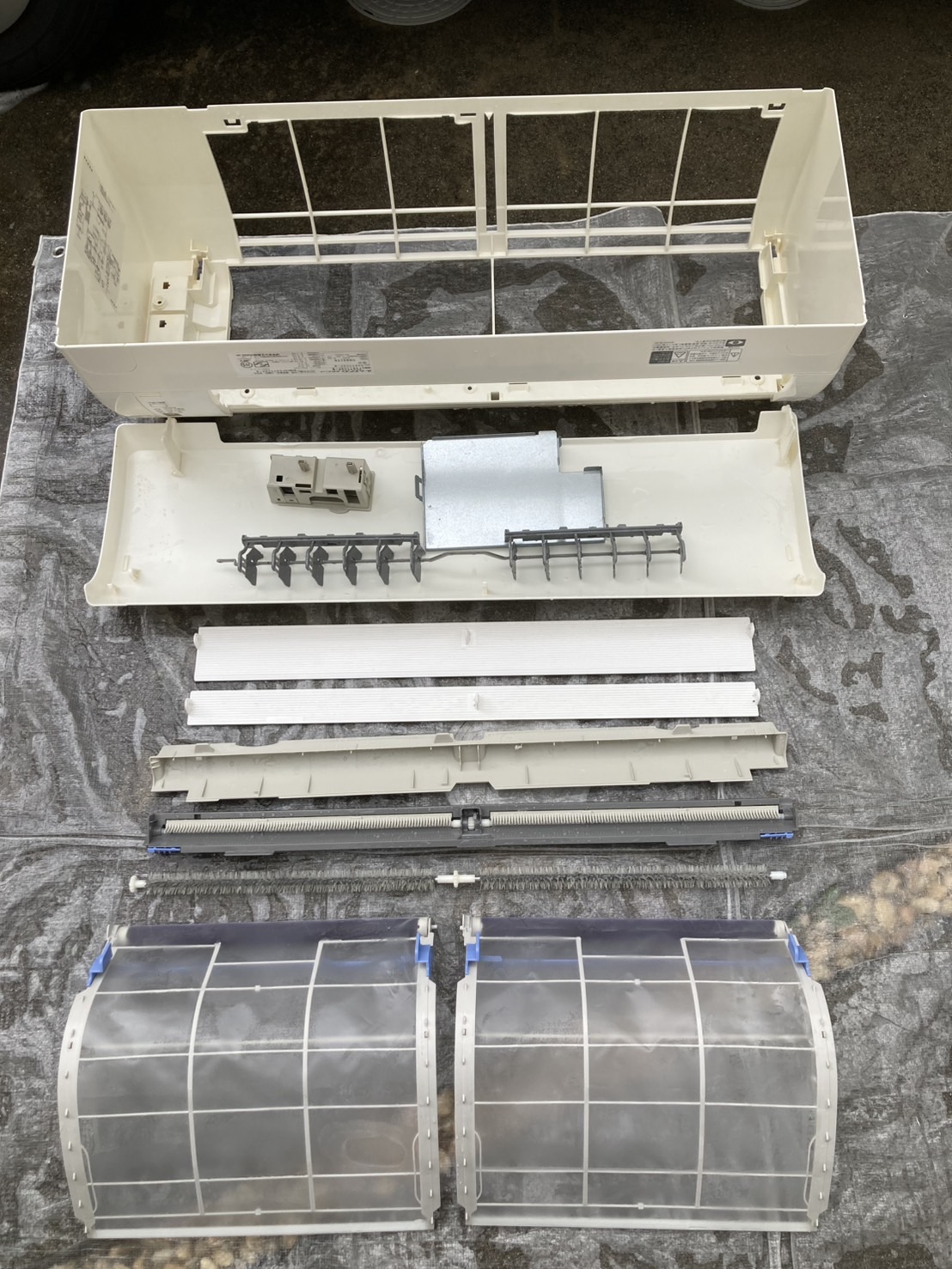 大阪府大阪狭山市の壁掛けエアコンの作業後2