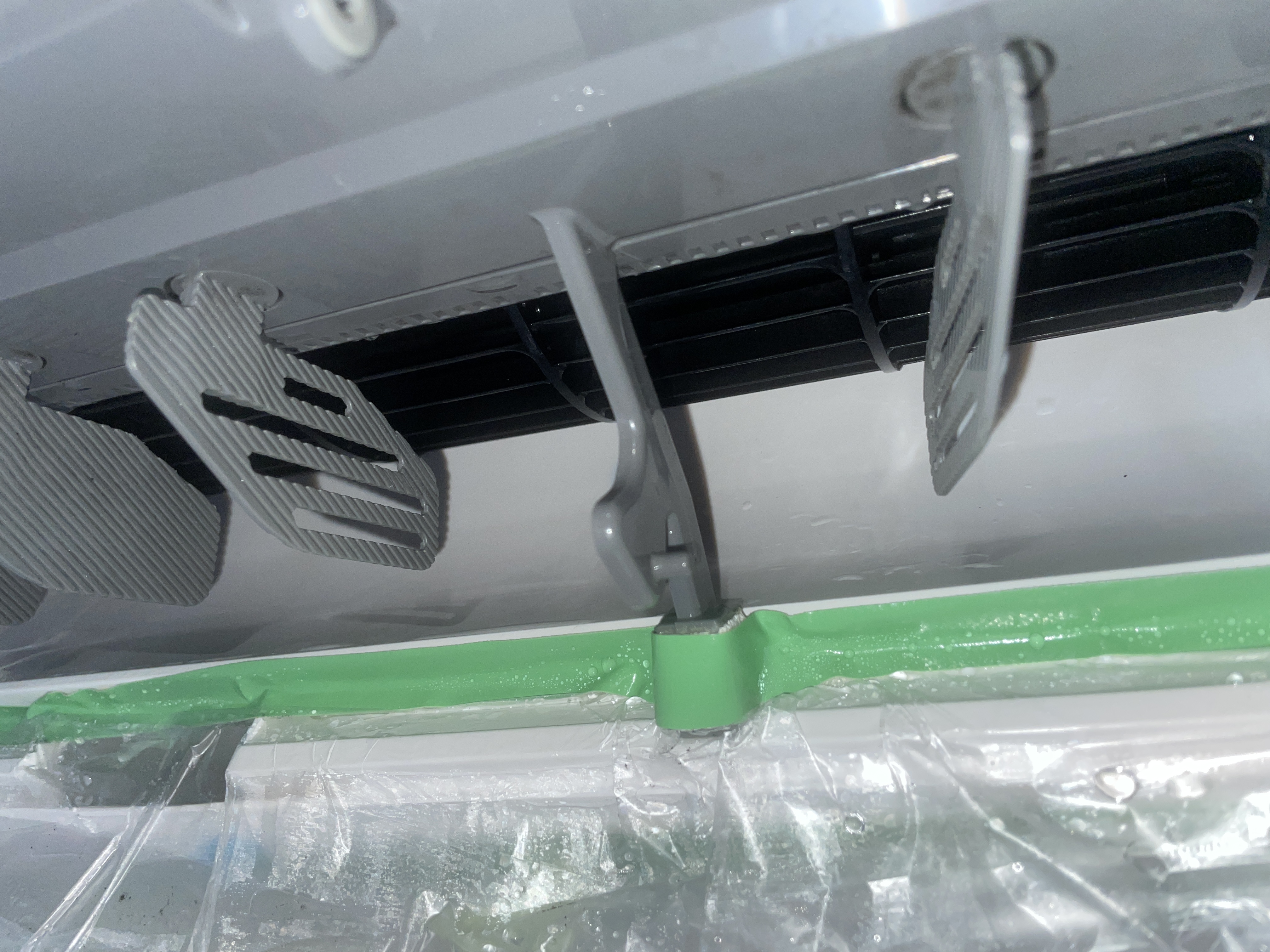 神奈川県横浜市港南区のお掃除機能付きエアコンの作業後1