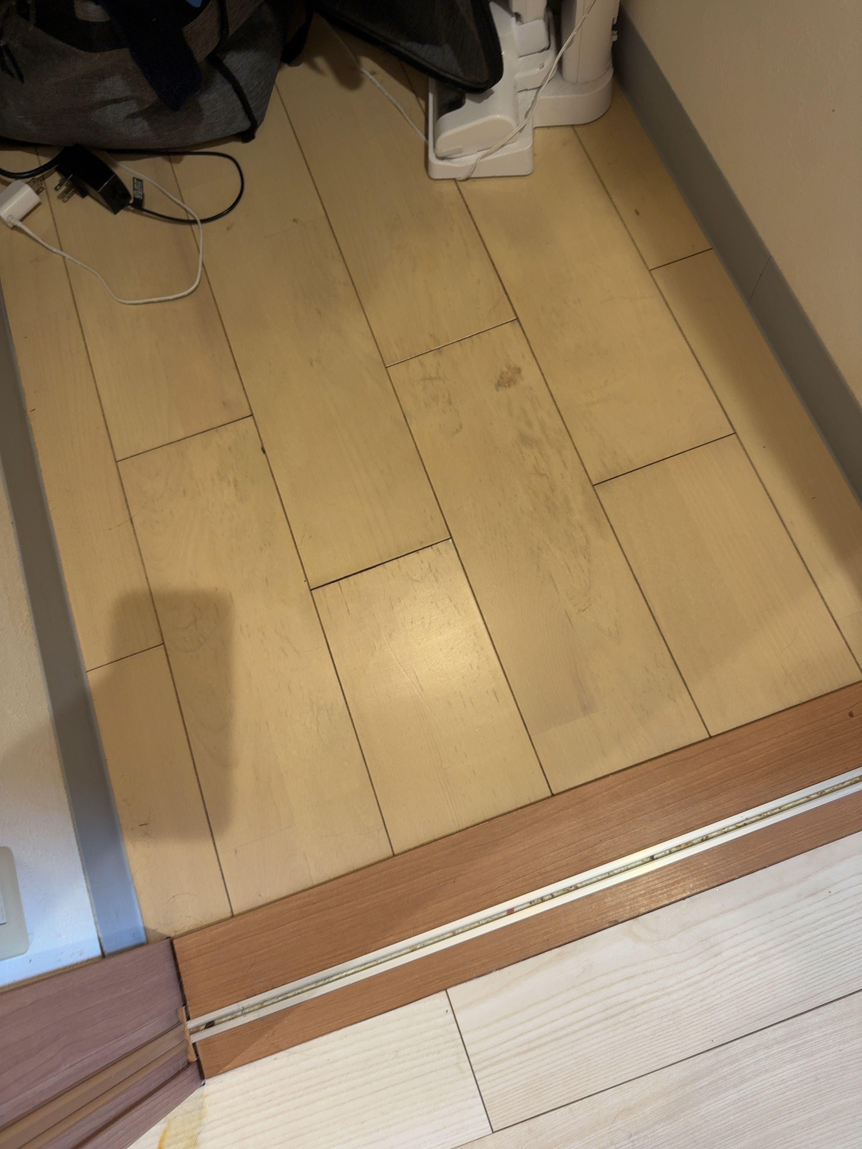大阪府大阪市城東区のフローリングクリーニングの作業後1