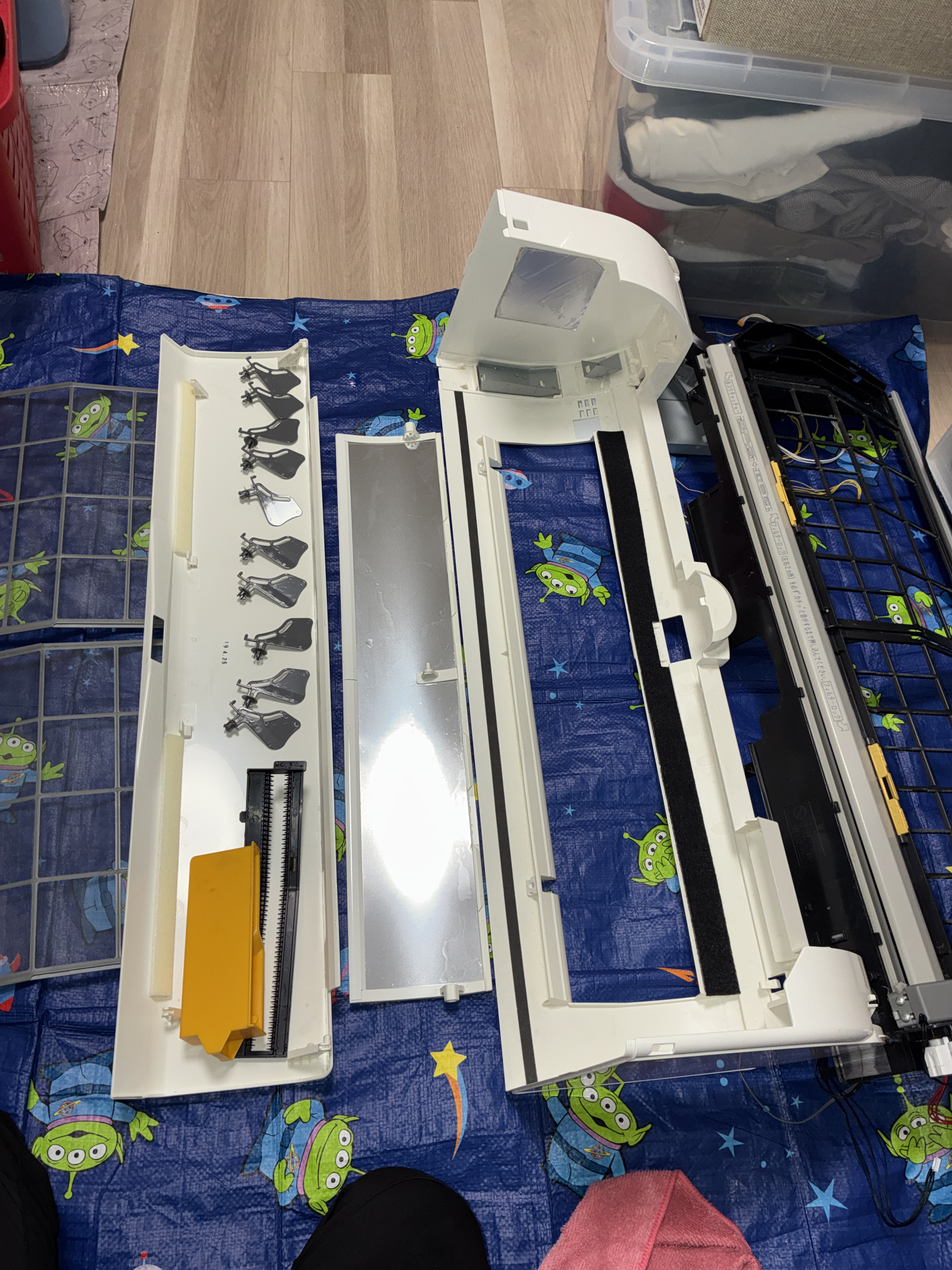 兵庫県西宮市若草町のお掃除機能付きエアコンの作業後2