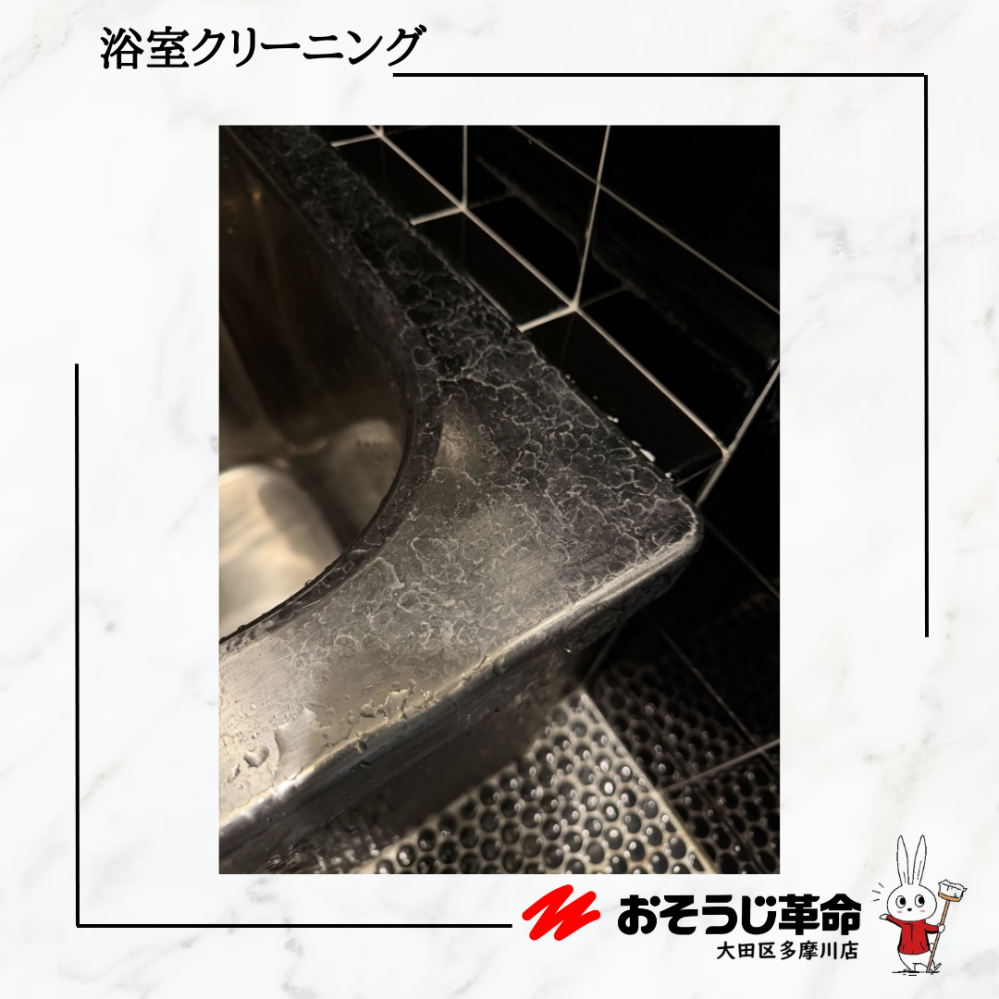 東京都大田区西馬込の浴室・お風呂クリーニングの作業前2