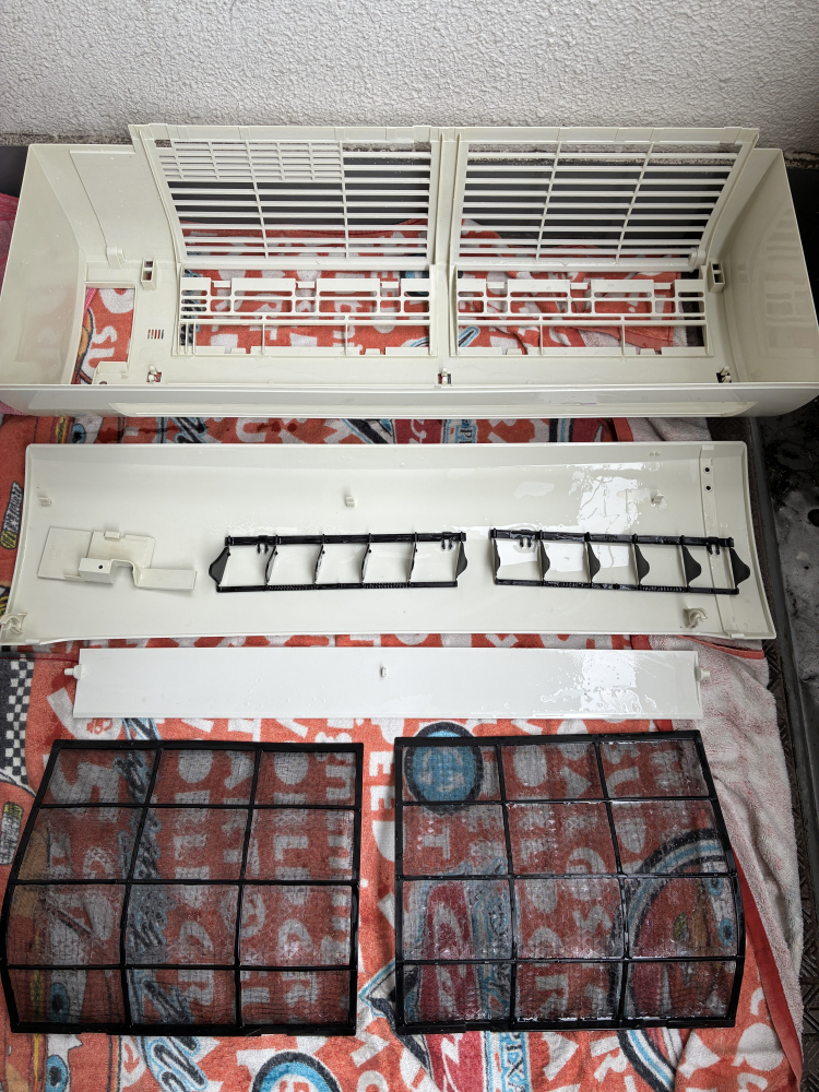 大阪府大阪市城東区東中浜の壁掛けエアコンの作業後1