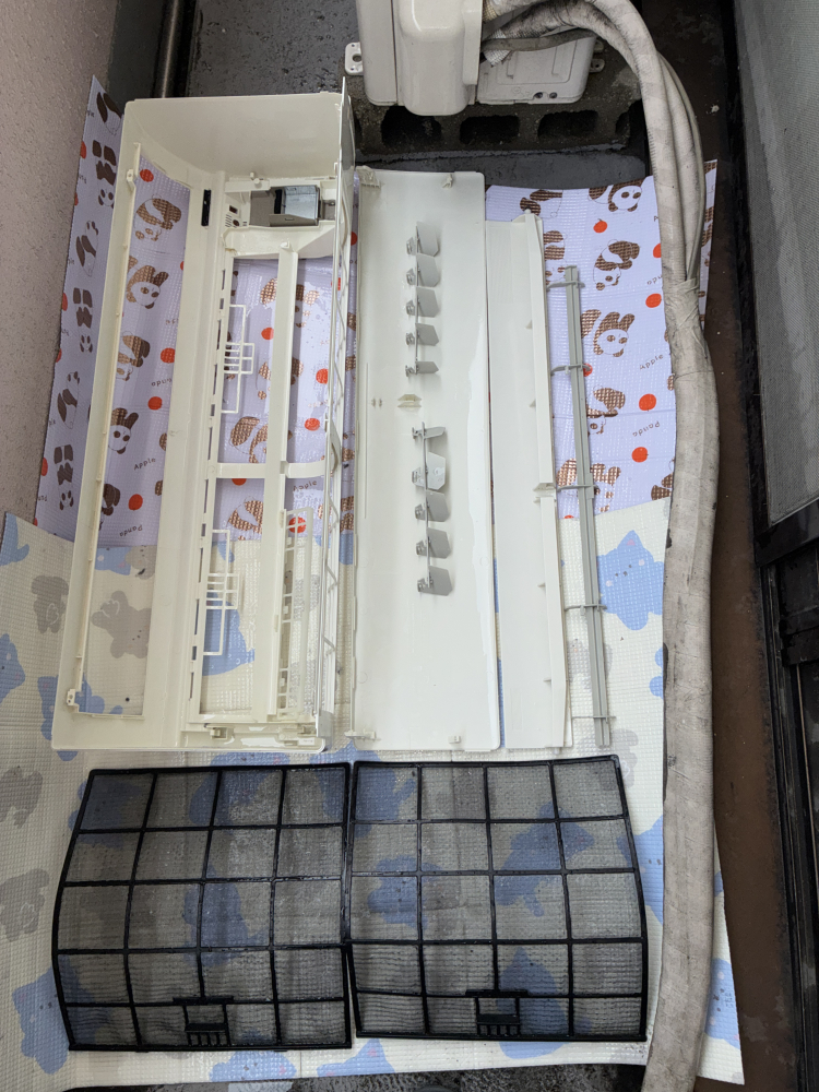 大阪府大阪市東淀川区上新庄の壁掛けエアコンの作業後2