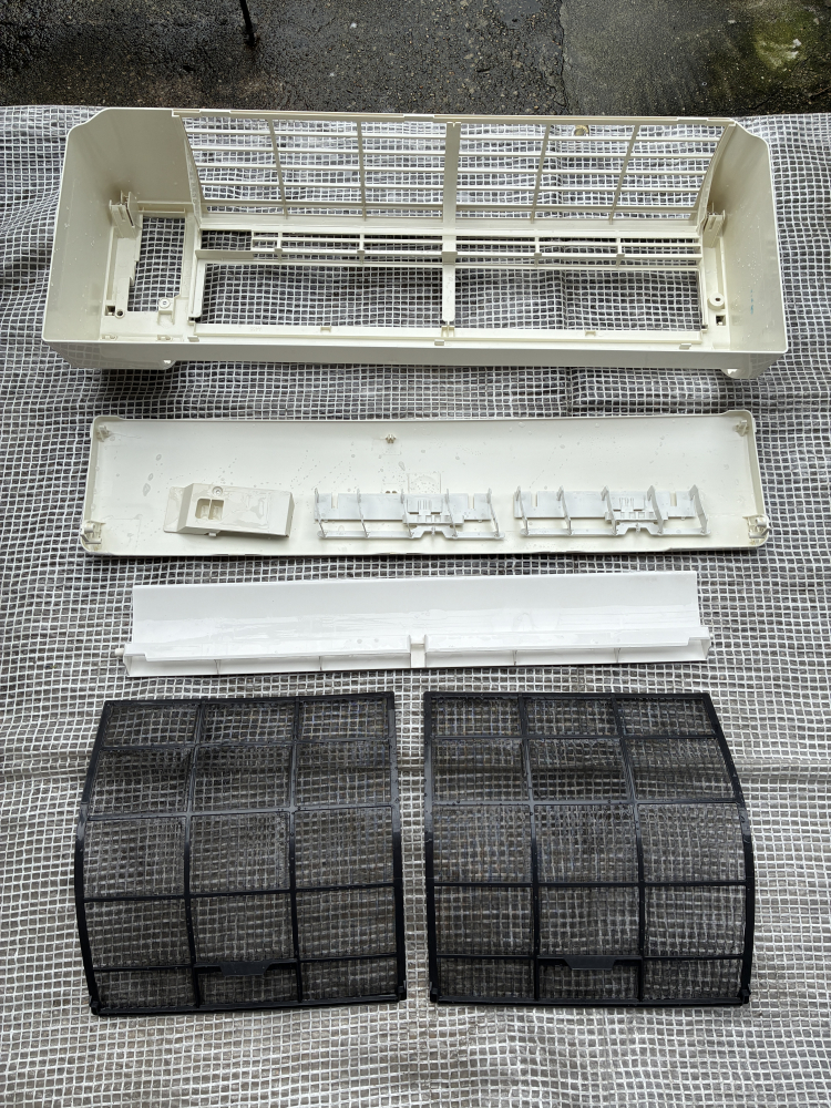 大阪府大阪市鶴見区安田の壁掛けエアコンの作業後2