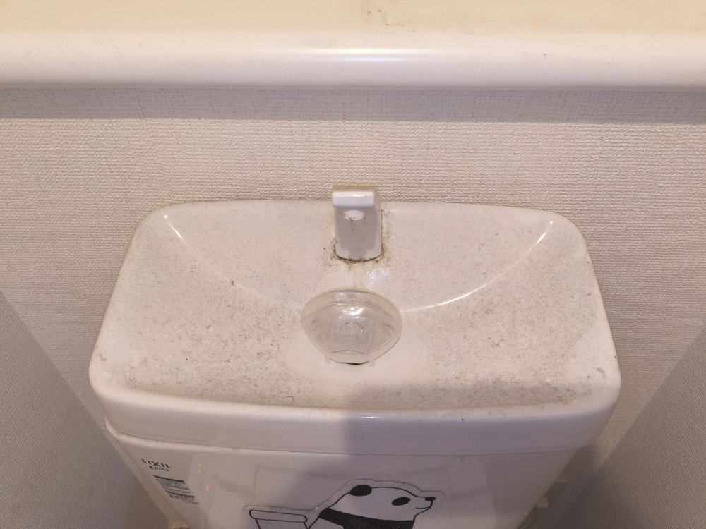 埼玉県さいたま市桜区の洗面所クリーニングの作業前2