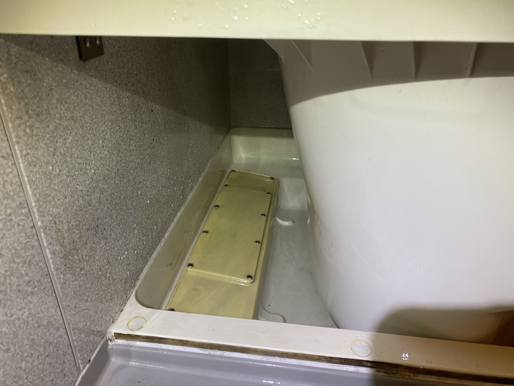 広島県広島市佐伯区の追い焚き配管除菌洗浄の作業後1