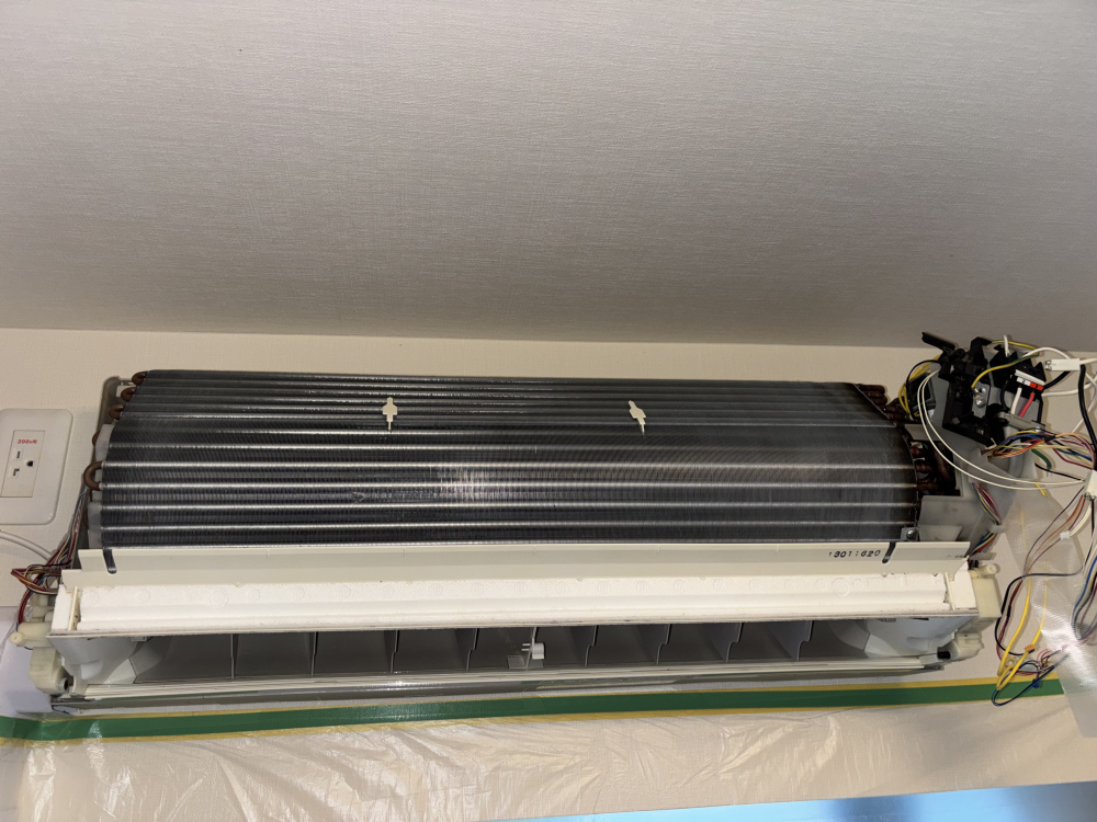 埼玉県さいたま市南区のお掃除機能付きエアコンの作業後1