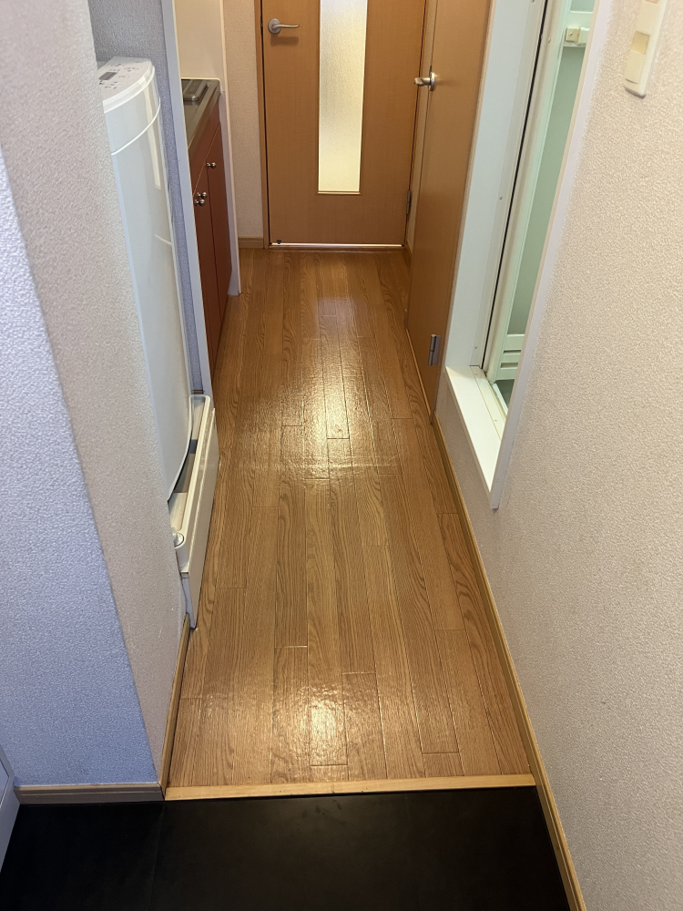 東京都足立区中央本町の賃貸住宅退去後の原状回復クリーニングの作業前1