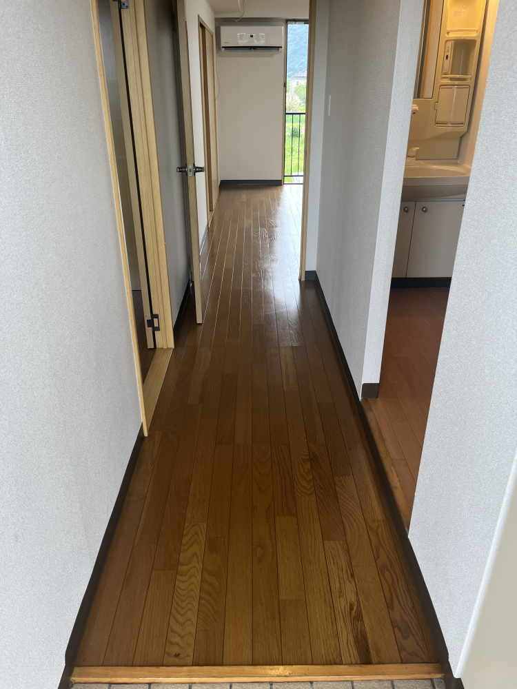 宮崎県延岡市伊形町の賃貸住宅退去後の原状回復クリーニングの作業後1