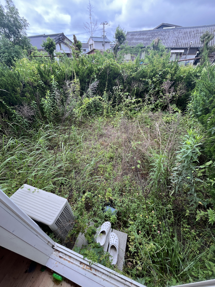 宮崎県延岡市伊形町の賃貸住宅退去後の原状回復クリーニングの作業前1