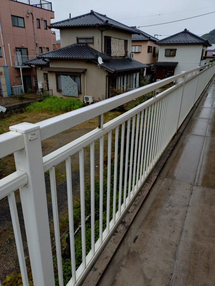 千葉県佐倉市の外壁高圧洗浄の作業後1
